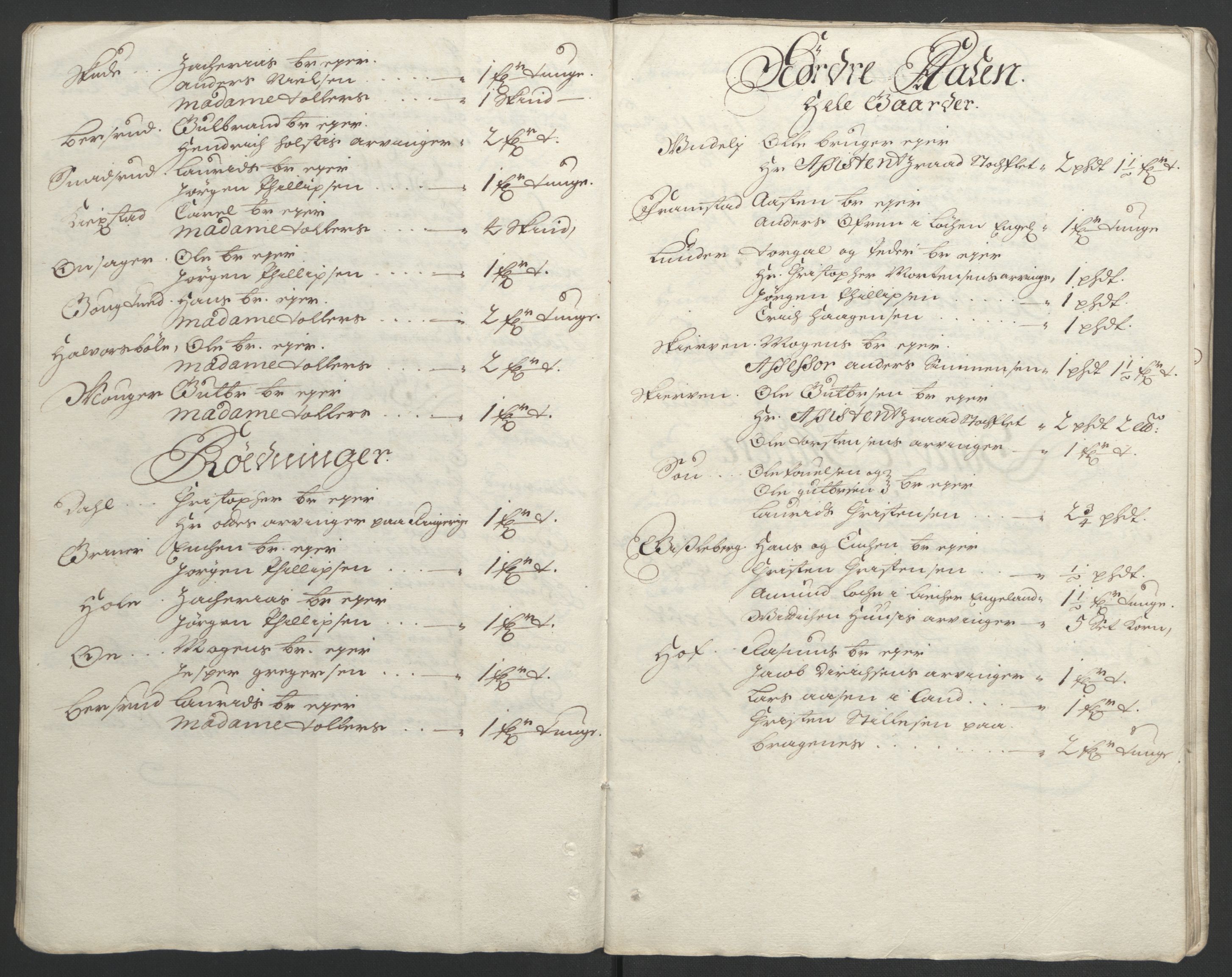 Rentekammeret inntil 1814, Reviderte regnskaper, Fogderegnskap, AV/RA-EA-4092/R18/L1292: Fogderegnskap Hadeland, Toten og Valdres, 1693-1694, p. 71