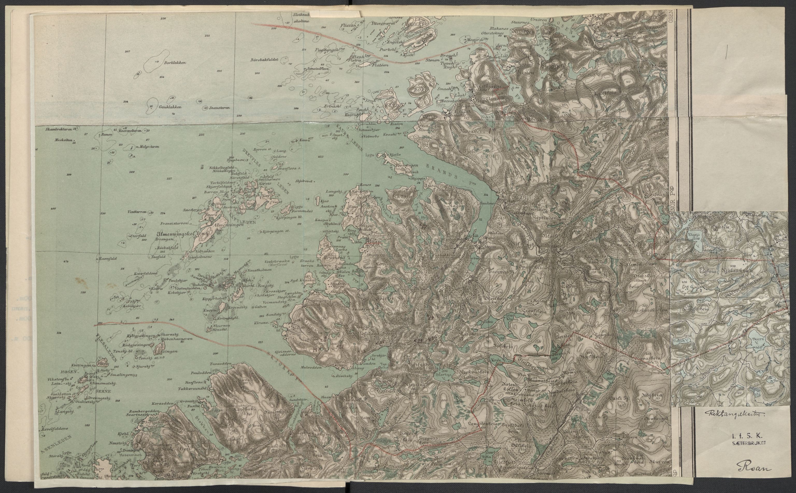 Instituttet for sammenlignende kulturforskning, AV/RA-PA-0424/F/Fc/L0013/0003: Eske B13: / Sør-Trøndelag (perm XXXVII), 1933-1936