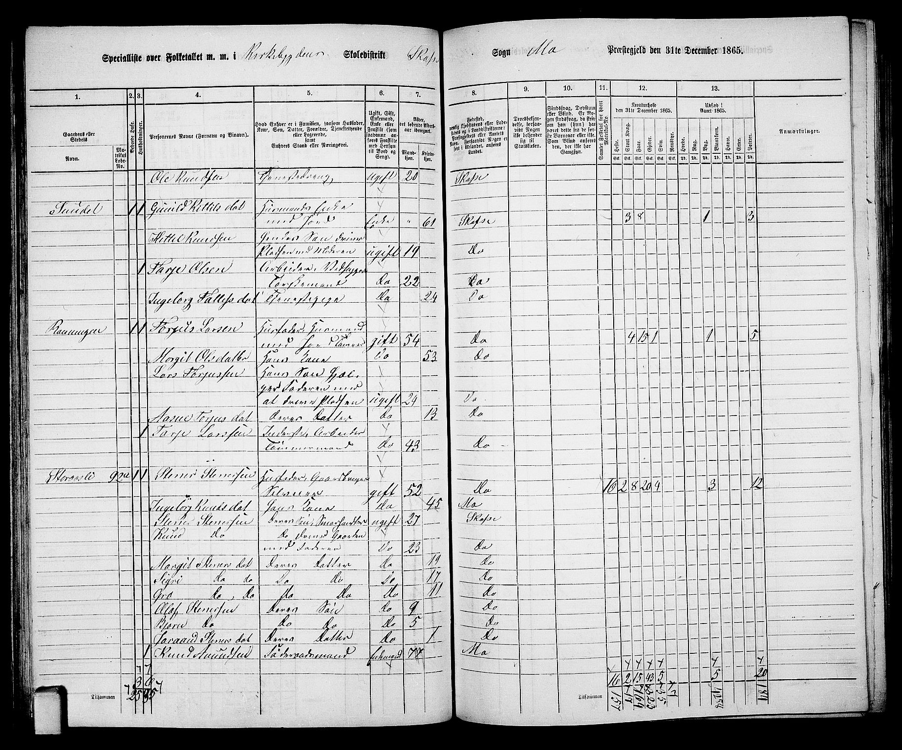 RA, 1865 census for Mo, 1865, p. 72