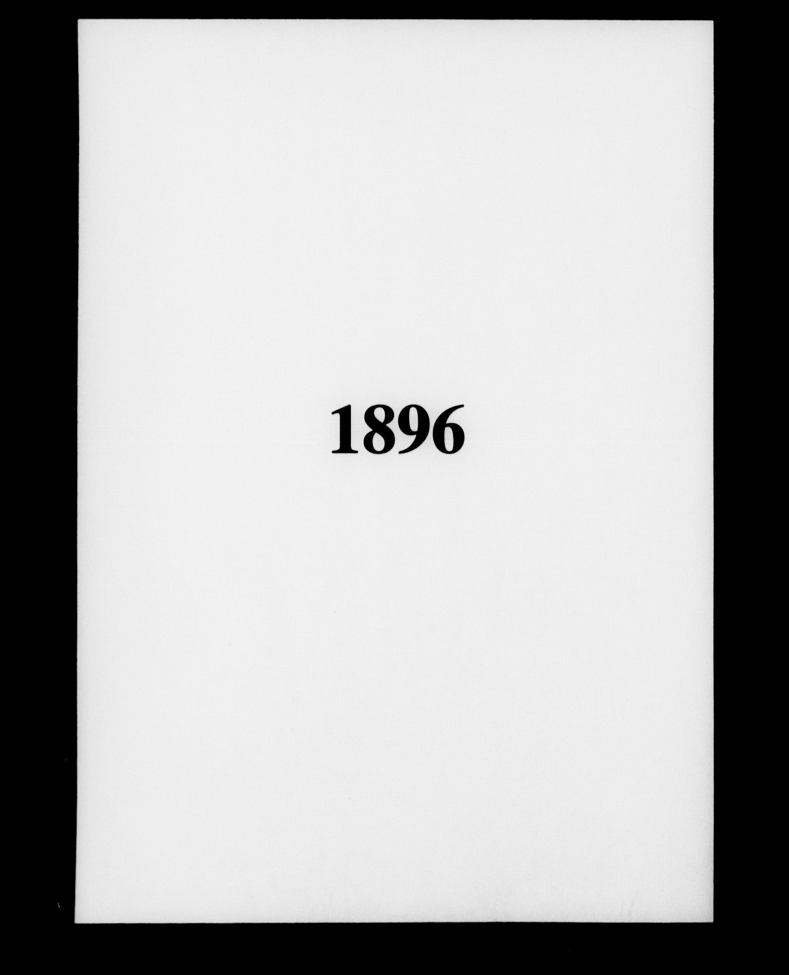 Fattigvesenet, OBA/A-20045/Fb/L0016: Hjemstavnsregister, 1896, p. 1