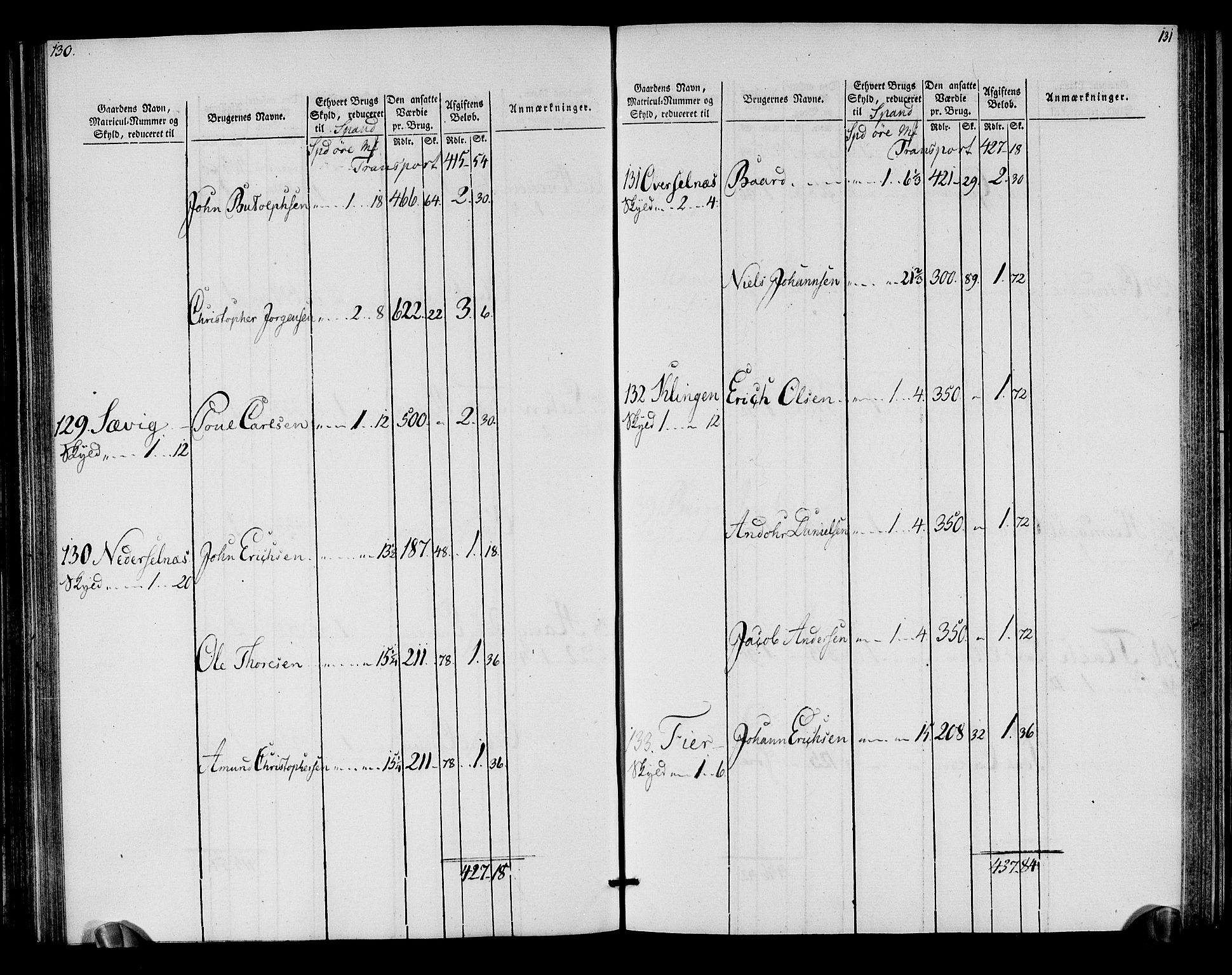 Rentekammeret inntil 1814, Realistisk ordnet avdeling, RA/EA-4070/N/Ne/Nea/L0155: Namdalen fogderi. Oppebørselsregister, 1803-1804, p. 67