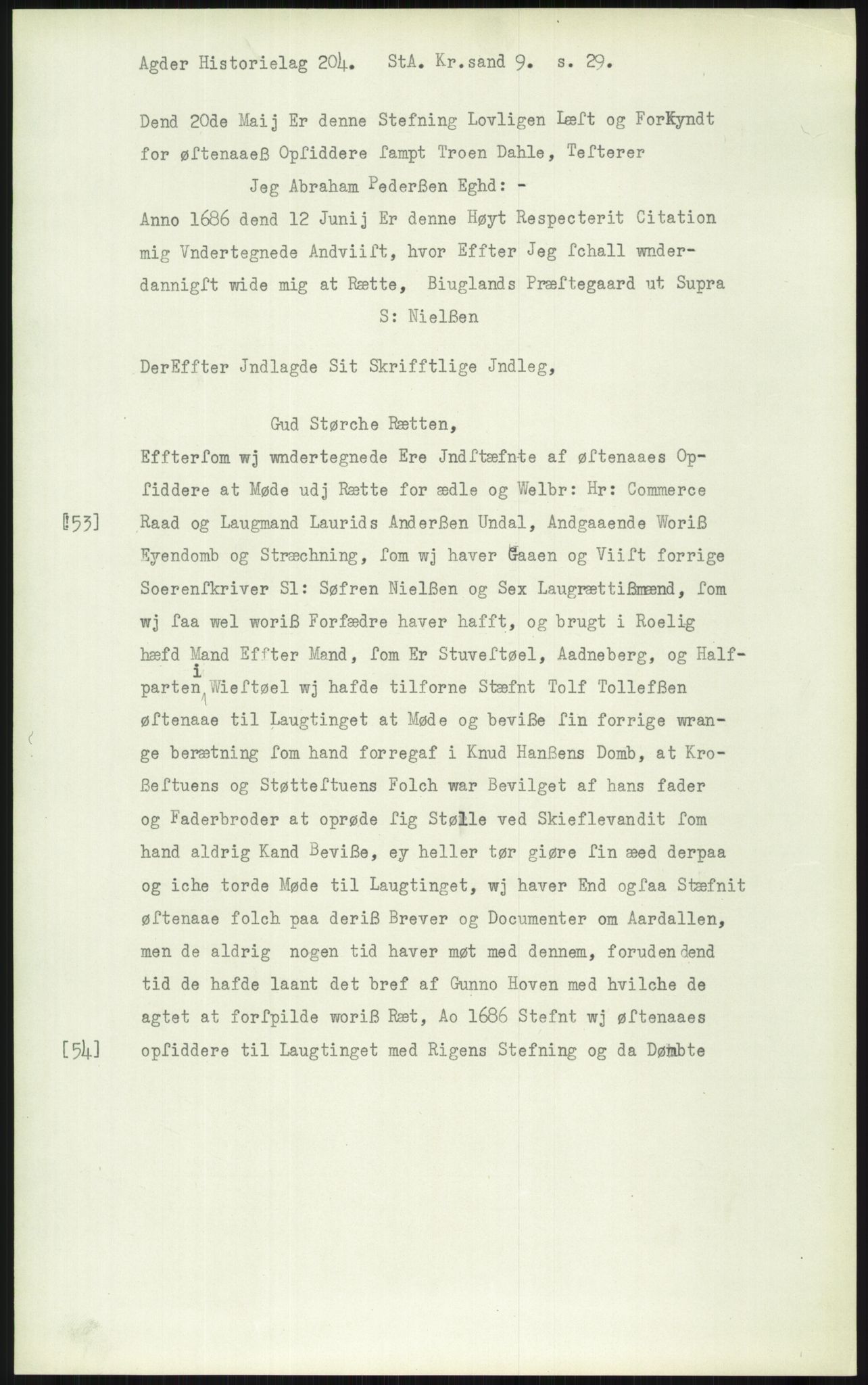 Samlinger til kildeutgivelse, Diplomavskriftsamlingen, AV/RA-EA-4053/H/Ha, p. 3428