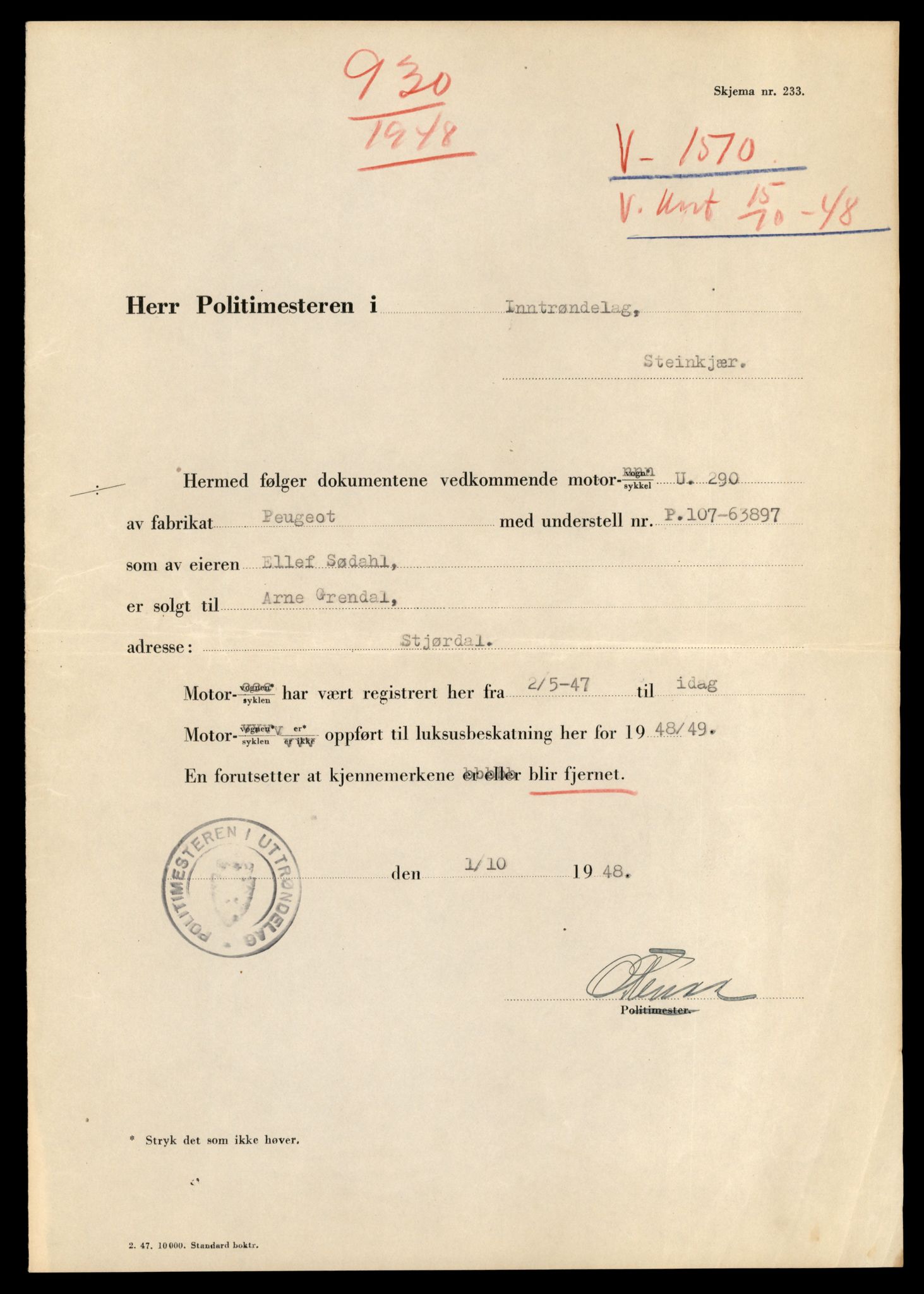 Møre og Romsdal vegkontor - Ålesund trafikkstasjon, AV/SAT-A-4099/F/Fe/L0039: Registreringskort for kjøretøy T 13361 - T 13530, 1927-1998, p. 647