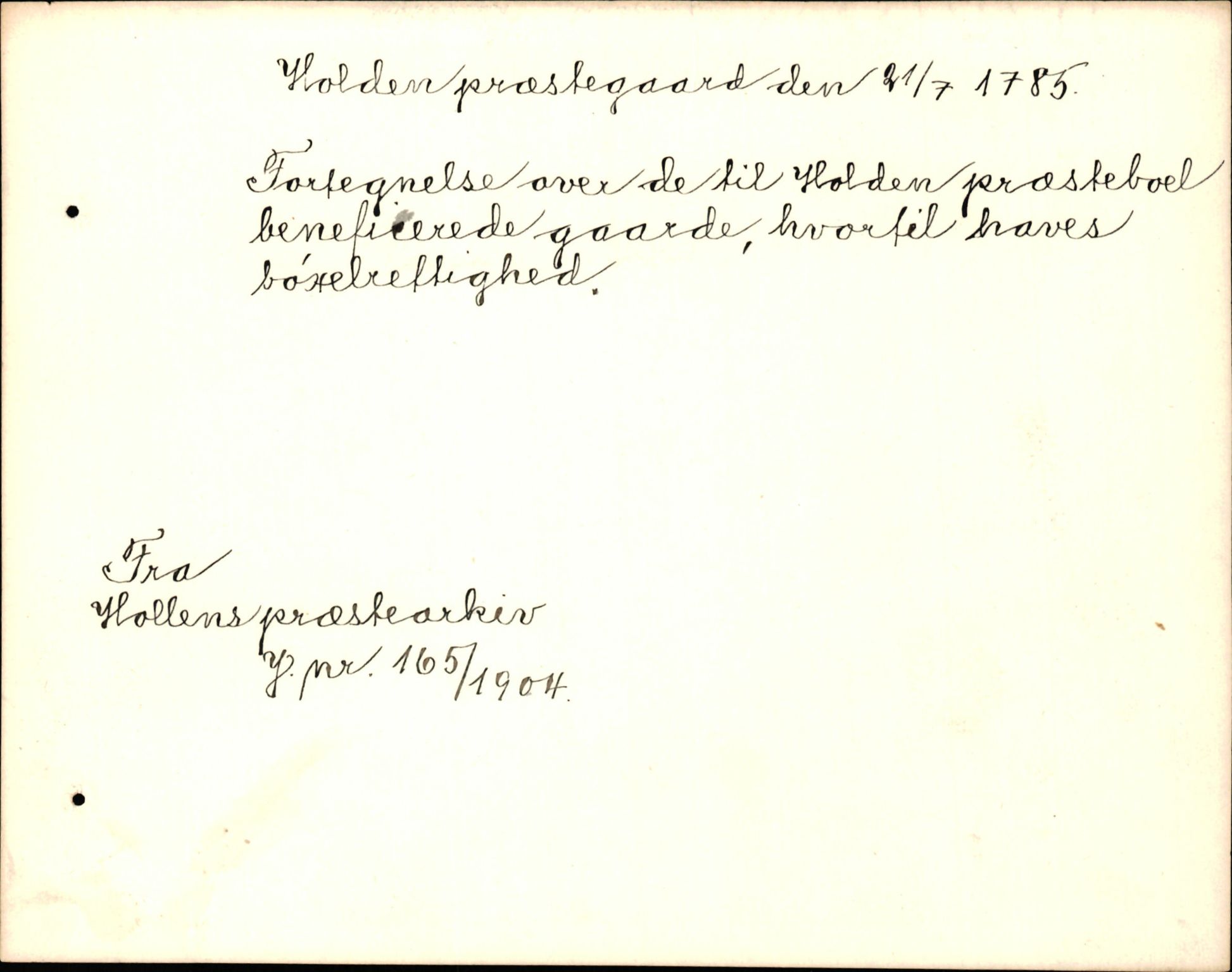 Riksarkivets diplomsamling, AV/RA-EA-5965/F35/F35k/L0003: Regestsedler: Prestearkiver fra Telemark, Agder, Vestlandet og Trøndelag, p. 221