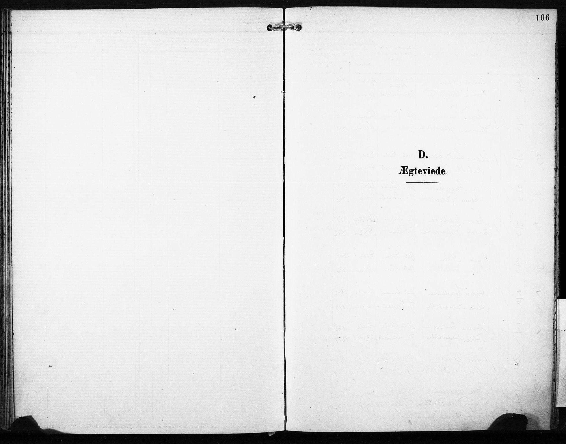 Gaular sokneprestembete, SAB/A-80001/H/Haa: Parish register (official) no. C 2, 1898-1910, p. 106