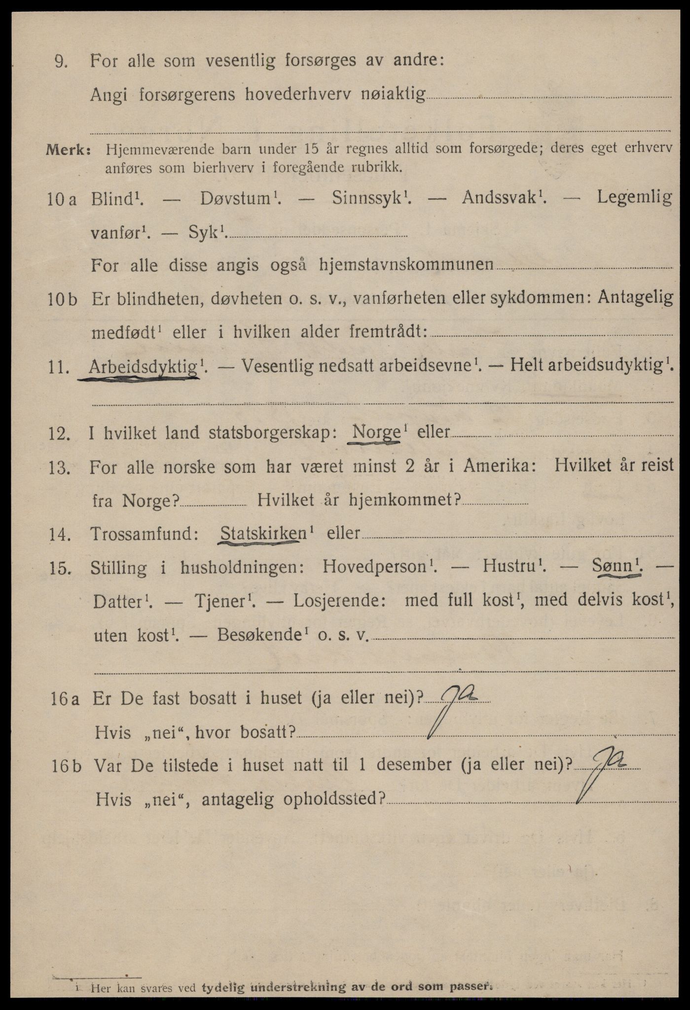 SAT, 1920 census for Ålesund, 1920, p. 19041