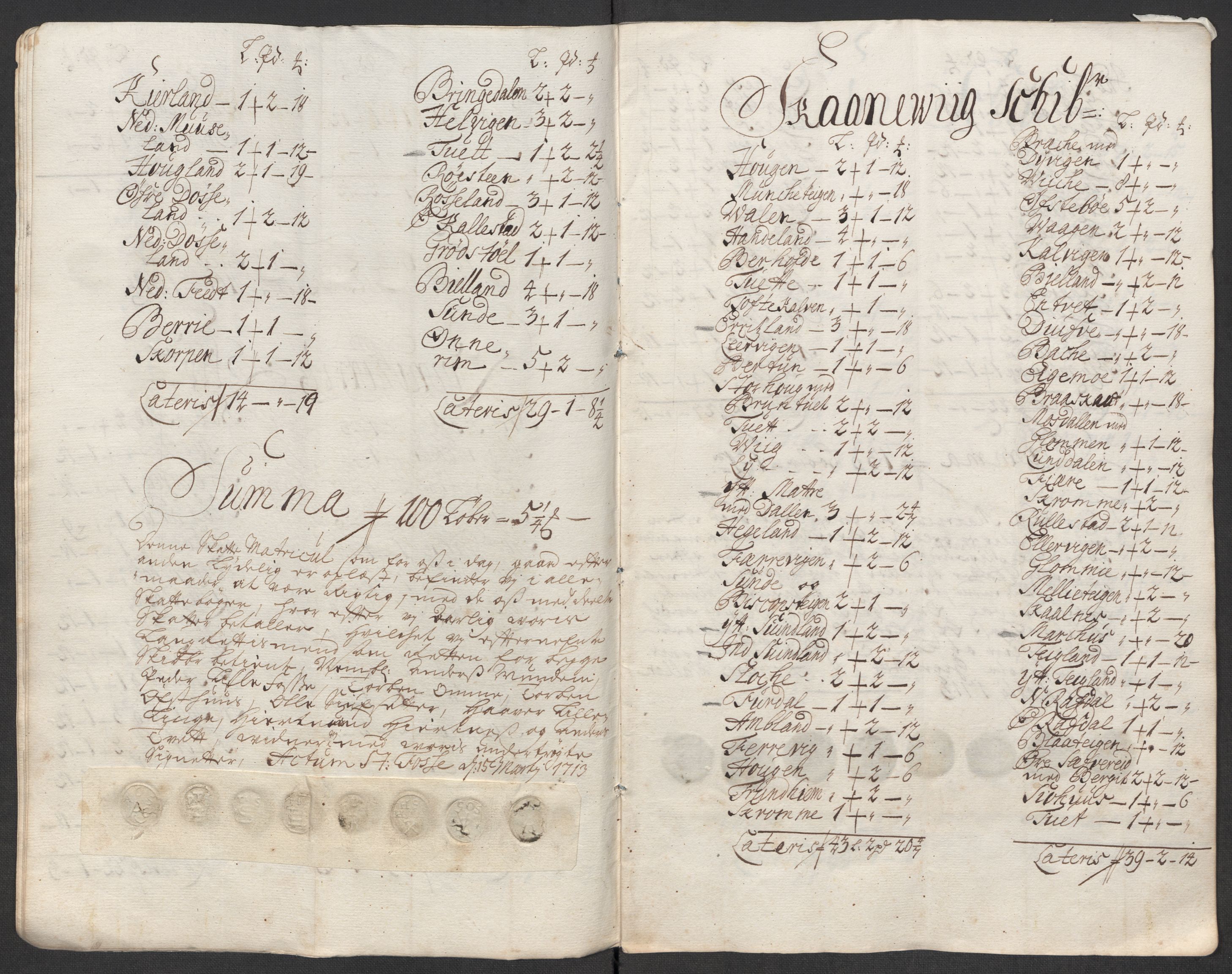 Rentekammeret inntil 1814, Reviderte regnskaper, Fogderegnskap, AV/RA-EA-4092/R48/L2988: Fogderegnskap Sunnhordland og Hardanger, 1712, p. 32