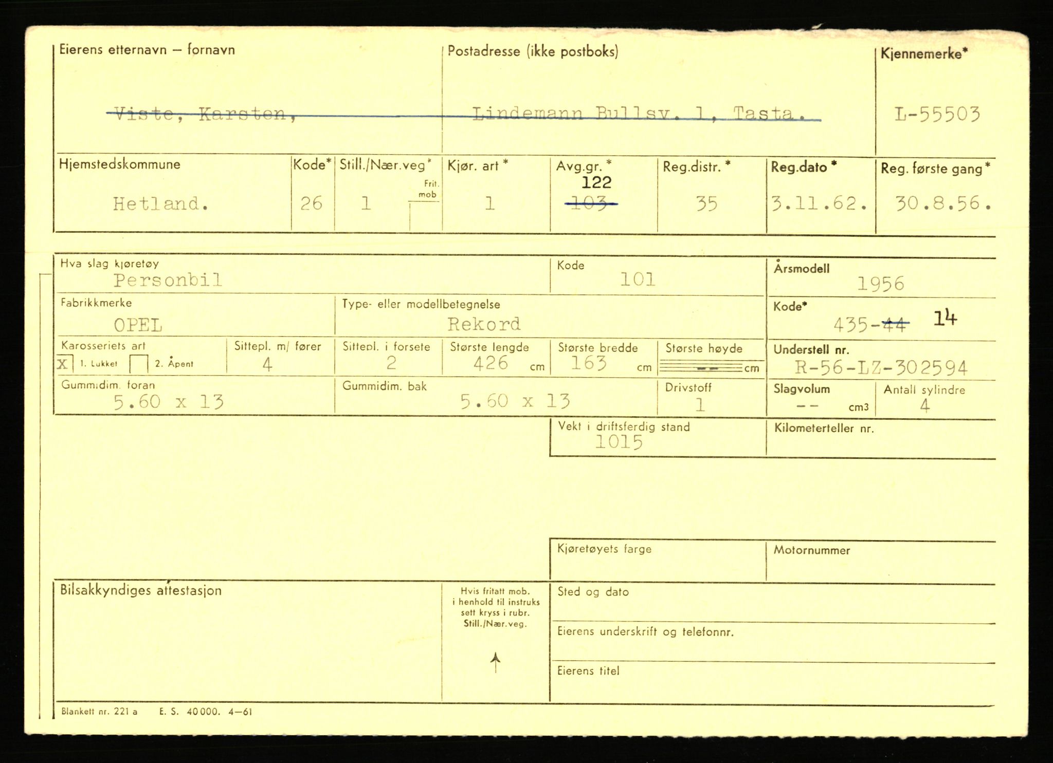 Stavanger trafikkstasjon, AV/SAST-A-101942/0/F/L0054: L-54200 - L-55699, 1930-1971, p. 2479