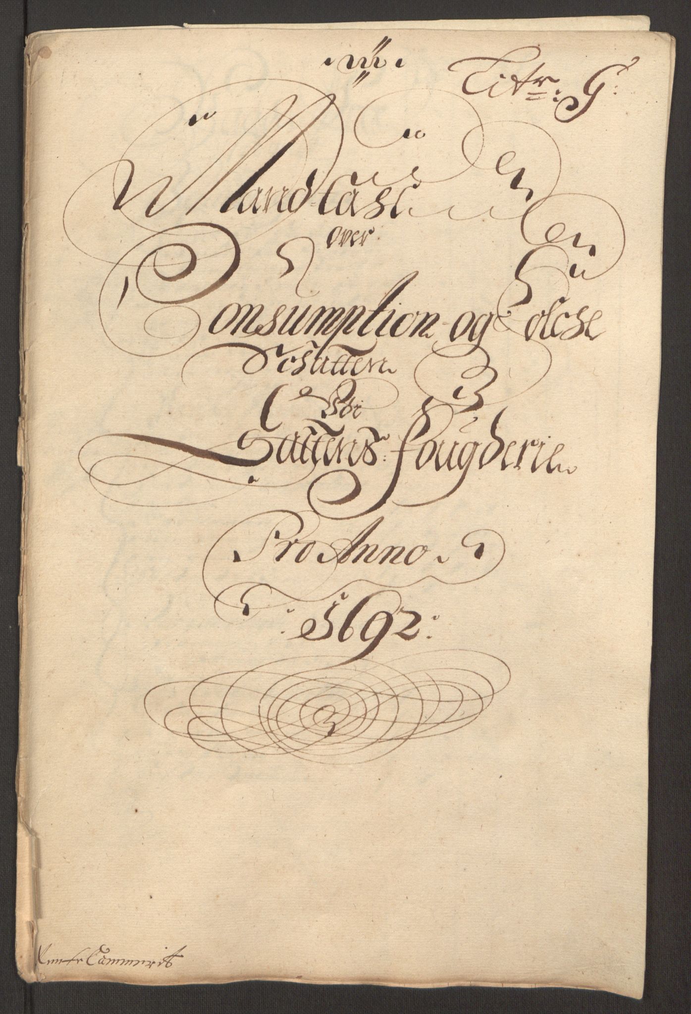 Rentekammeret inntil 1814, Reviderte regnskaper, Fogderegnskap, AV/RA-EA-4092/R66/L4577: Fogderegnskap Salten, 1691-1693, p. 189