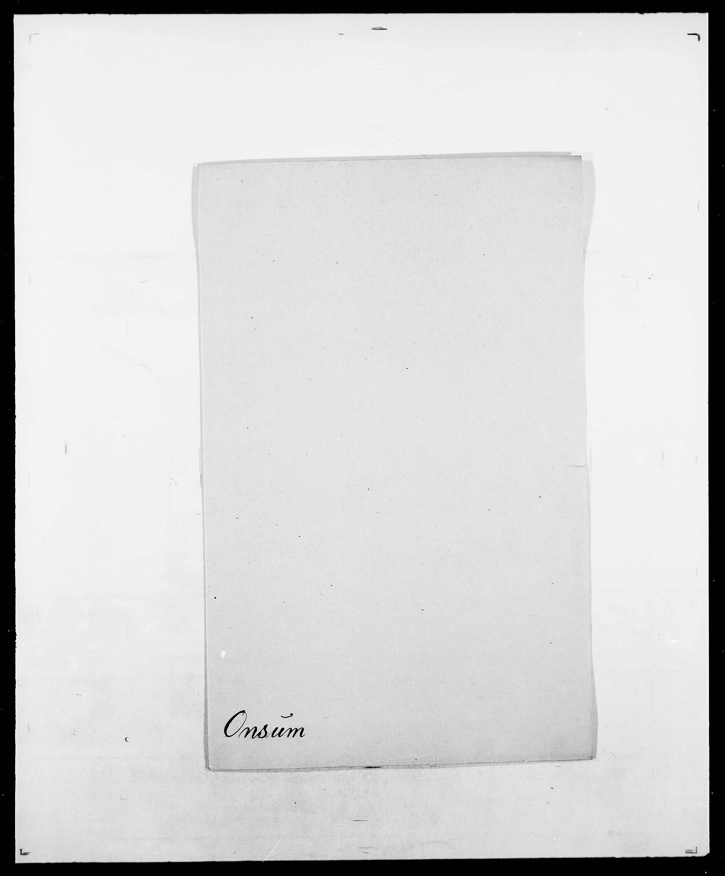 Delgobe, Charles Antoine - samling, SAO/PAO-0038/D/Da/L0029: Obel - Oxholm, p. 300