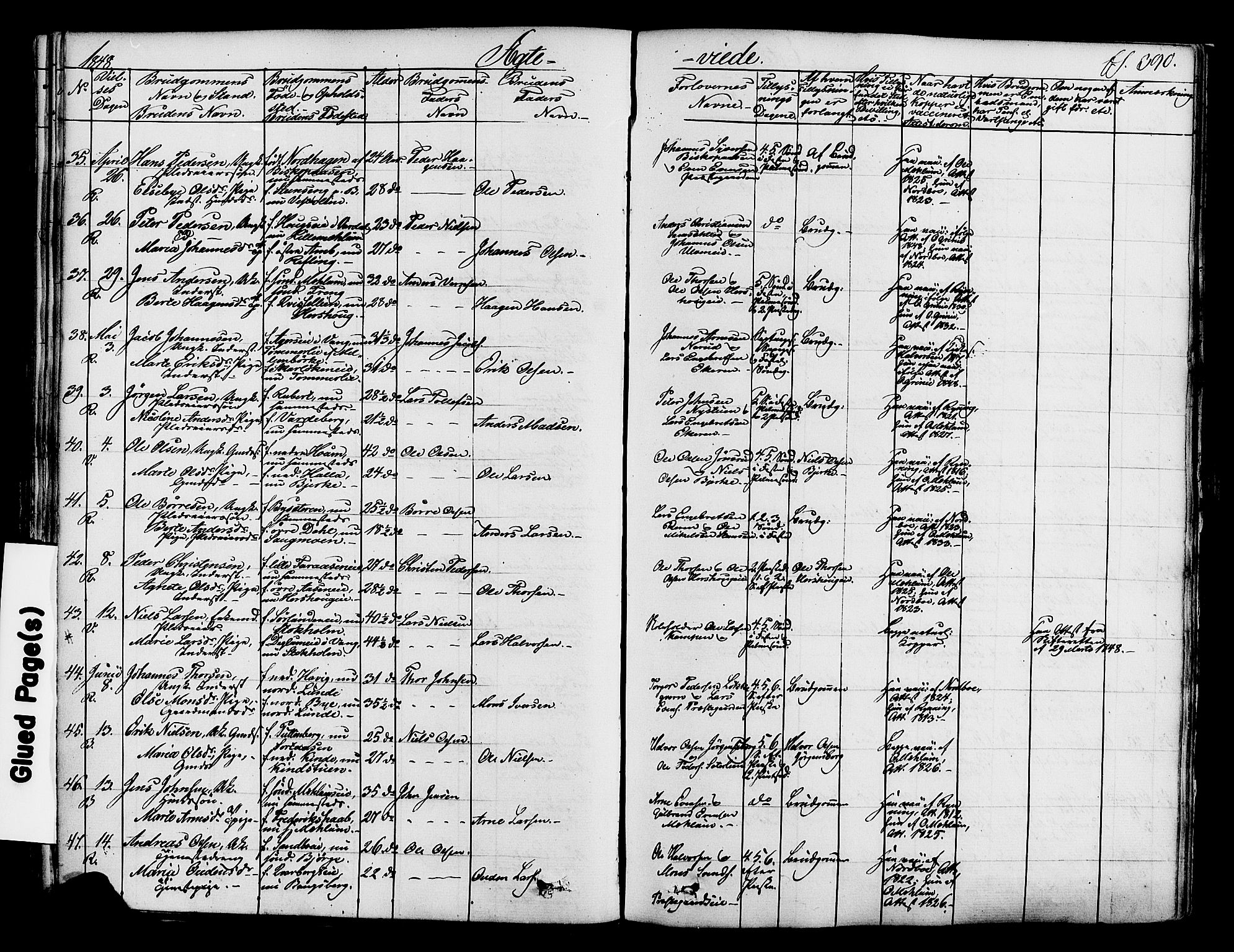 Ringsaker prestekontor, SAH/PREST-014/K/Ka/L0008: Parish register (official) no. 8, 1837-1850, p. 390