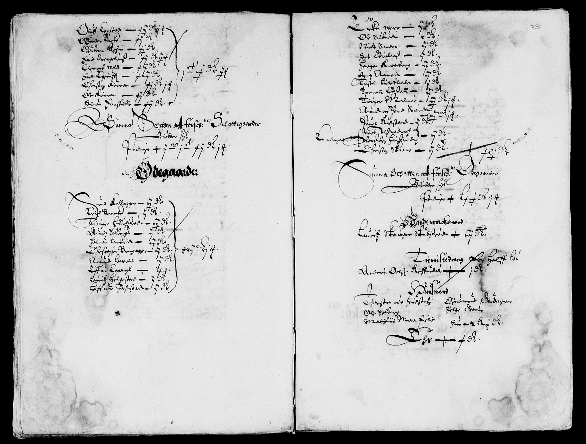 Rentekammeret inntil 1814, Reviderte regnskaper, Lensregnskaper, AV/RA-EA-5023/R/Rb/Rbo/L0026: Tønsberg len, 1644-1646