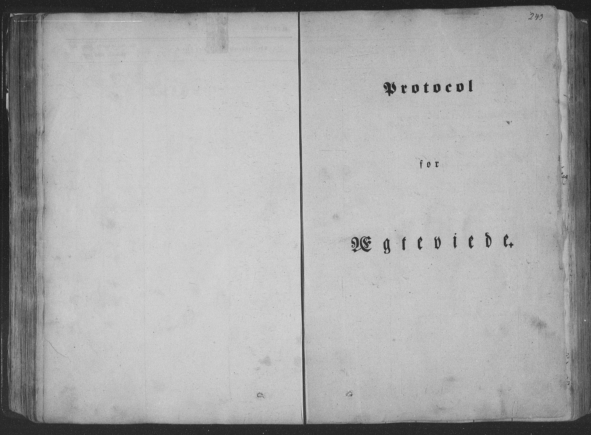 Ministerialprotokoller, klokkerbøker og fødselsregistre - Nordland, AV/SAT-A-1459/881/L1165: Parish register (copy) no. 881C02, 1854-1876, p. 243