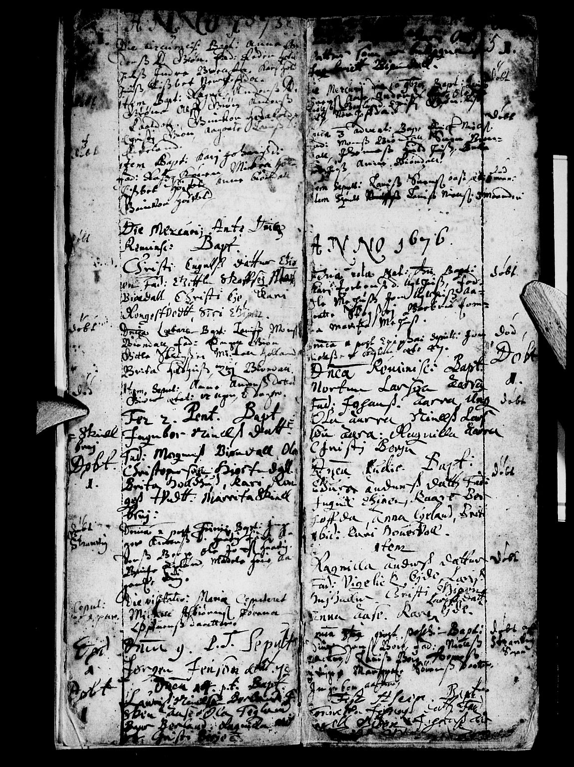 Os sokneprestembete, AV/SAB-A-99929: Parish register (official) no. A 3, 1669-1760, p. 5