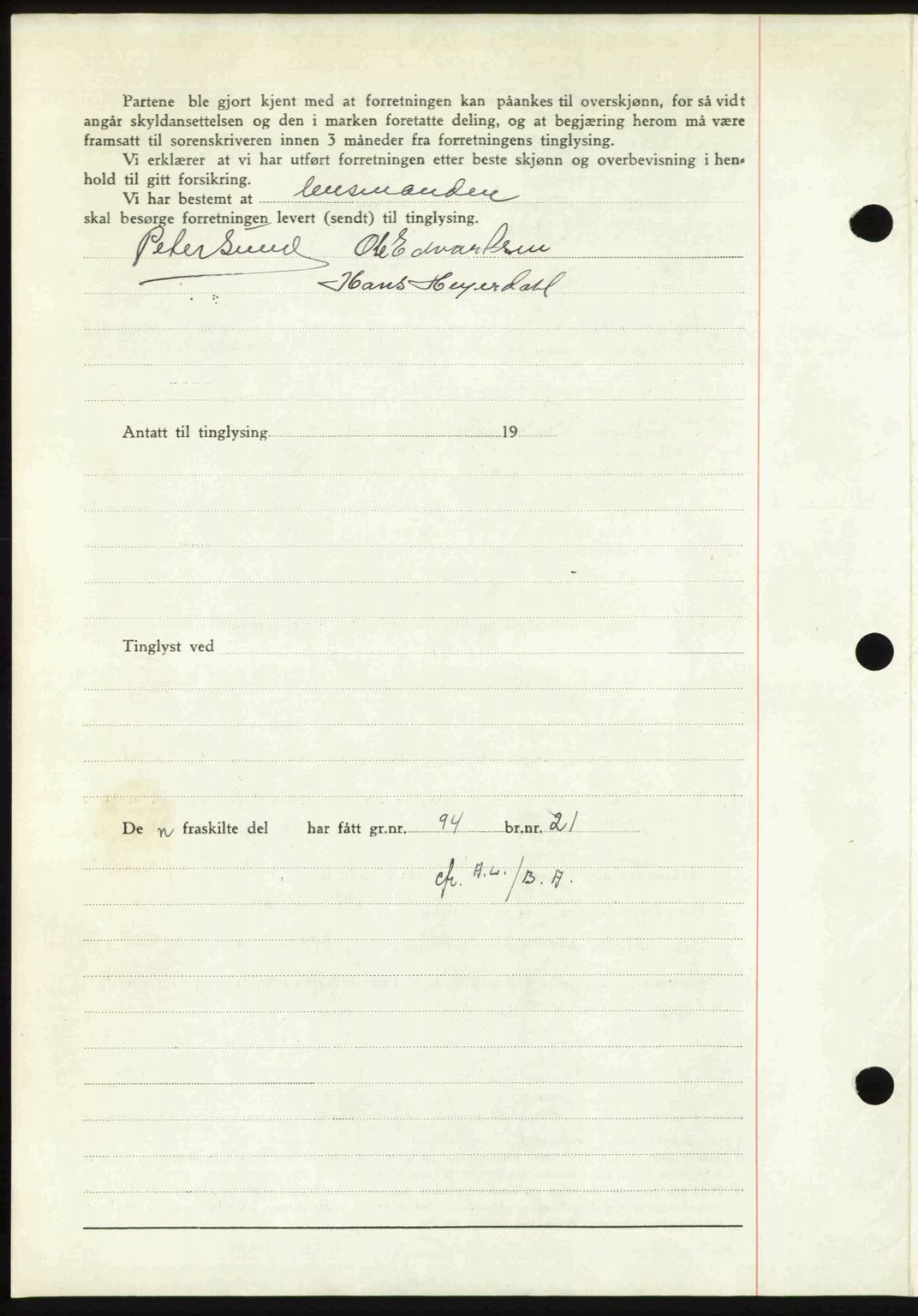 Idd og Marker sorenskriveri, AV/SAO-A-10283/G/Gb/Gbb/L0013: Mortgage book no. A13, 1949-1950, Diary no: : 1783/1949