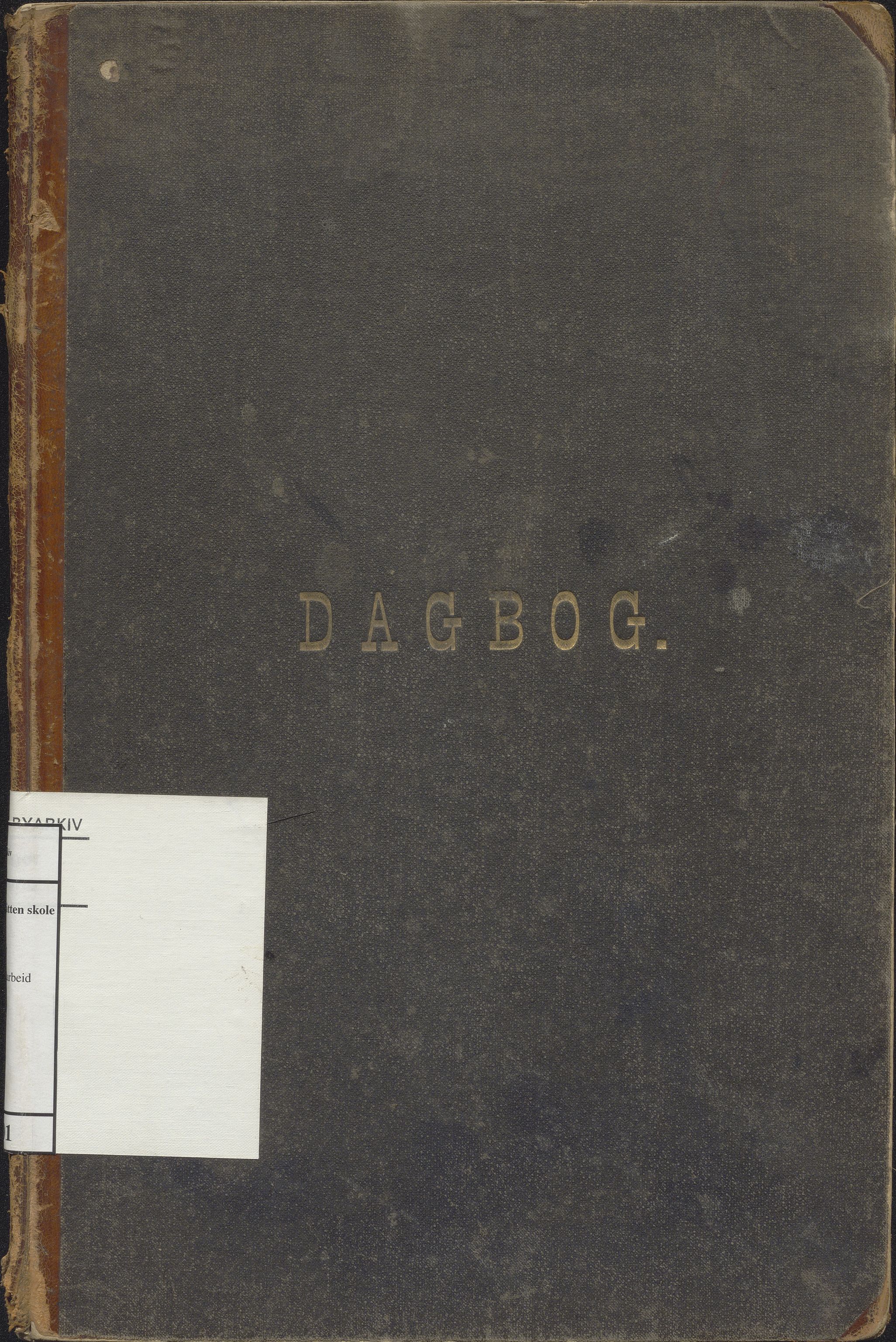 Hetland kommune. Jåtten skole, BYST/A-0148/G/Ga/L0001: Dagbok med håndarbeid, 1898-1915