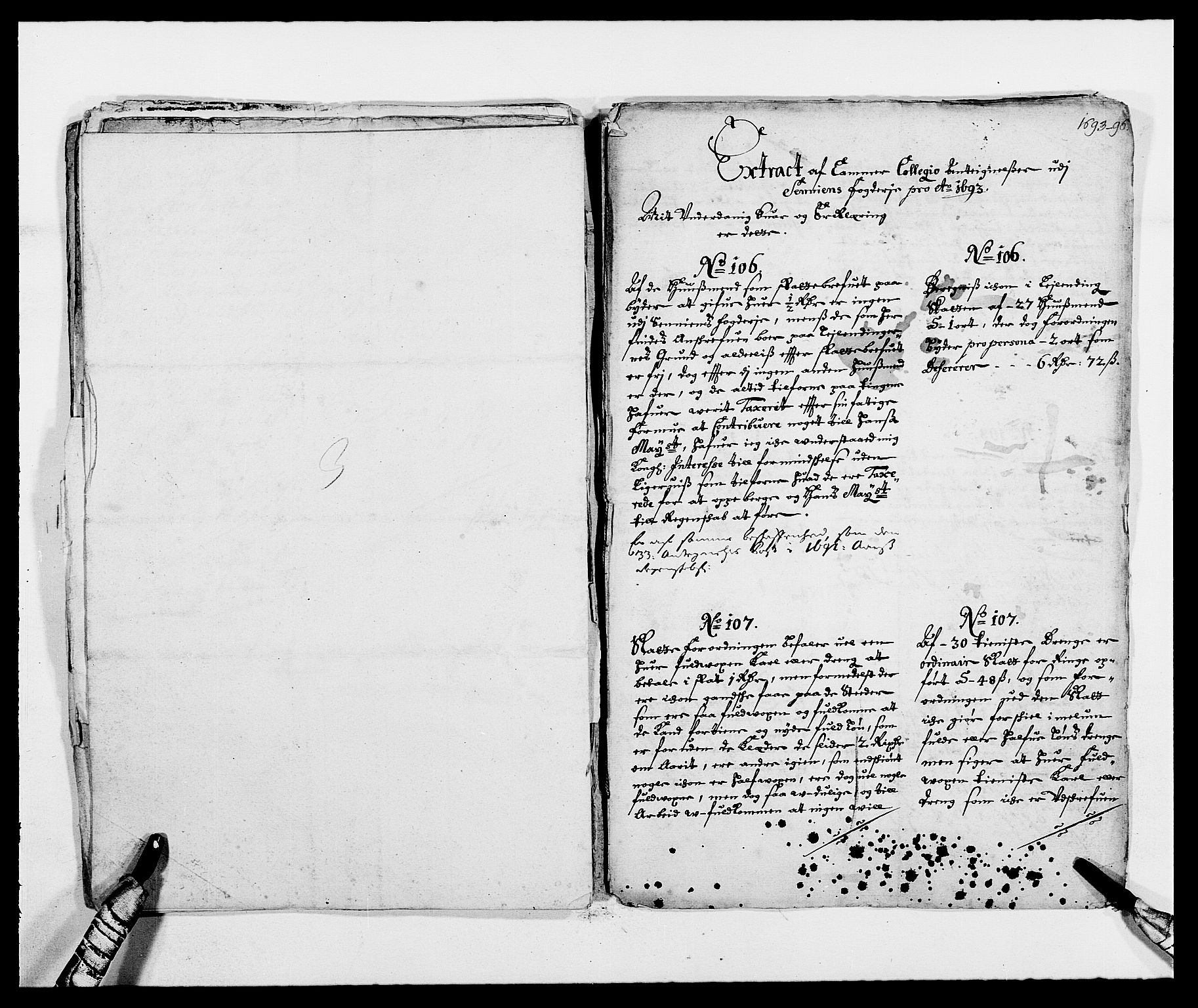 Rentekammeret inntil 1814, Reviderte regnskaper, Fogderegnskap, AV/RA-EA-4092/R68/L4752: Fogderegnskap Senja og Troms, 1691-1693, p. 441