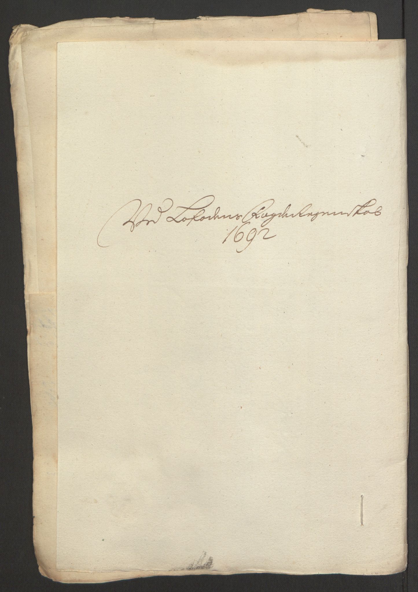 Rentekammeret inntil 1814, Reviderte regnskaper, Fogderegnskap, AV/RA-EA-4092/R67/L4675: Fogderegnskap Vesterålen, Andenes og Lofoten, 1691-1693, p. 187