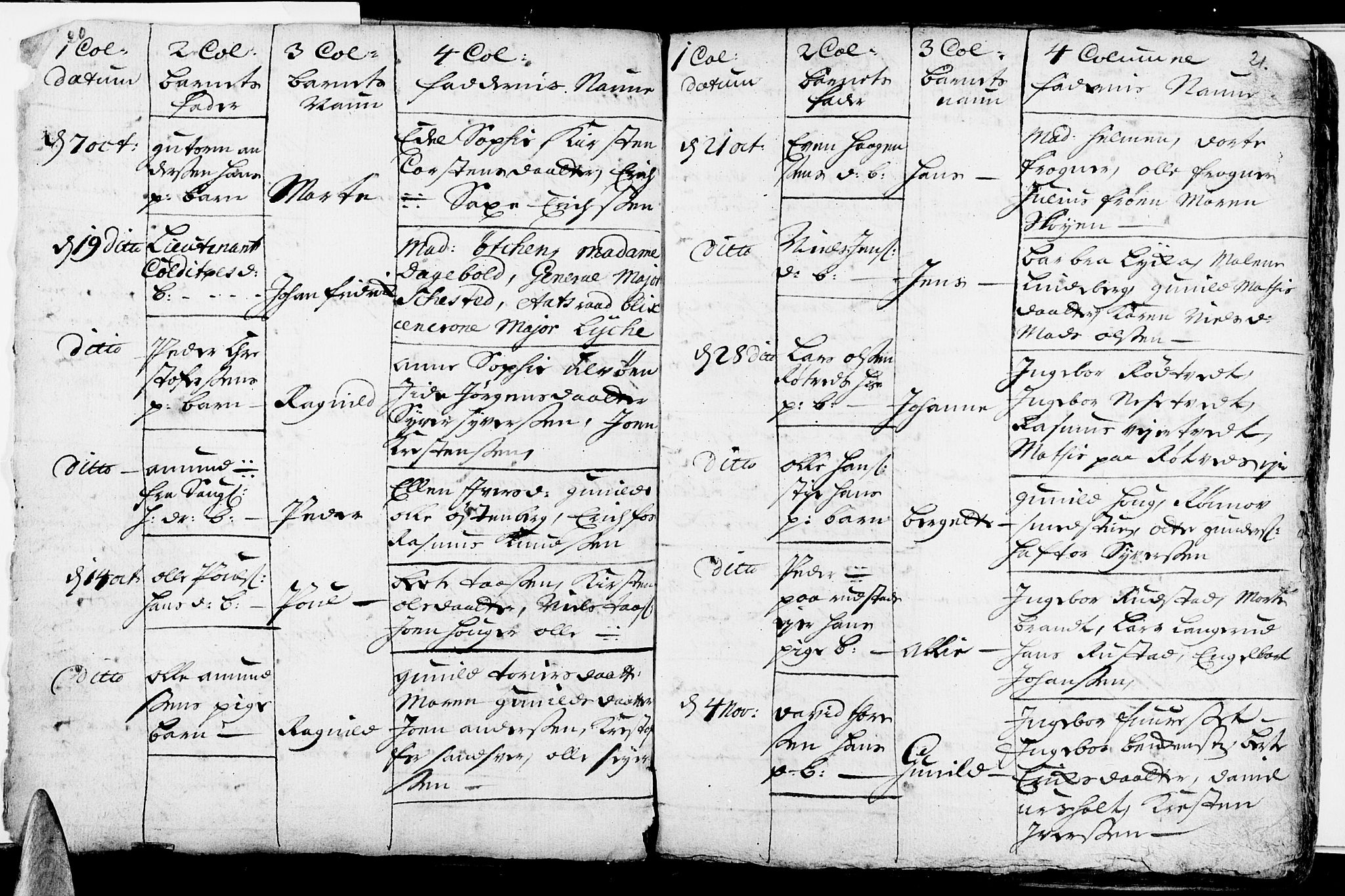 Aker prestekontor kirkebøker, AV/SAO-A-10861/F/L0002: Parish register (official) no. 2, 1714-1720, p. 20-21