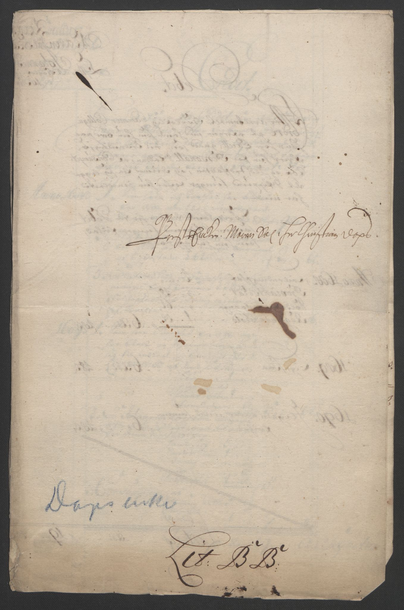 Rentekammeret inntil 1814, Reviderte regnskaper, Fogderegnskap, AV/RA-EA-4092/R33/L1973: Fogderegnskap Larvik grevskap, 1692, p. 216