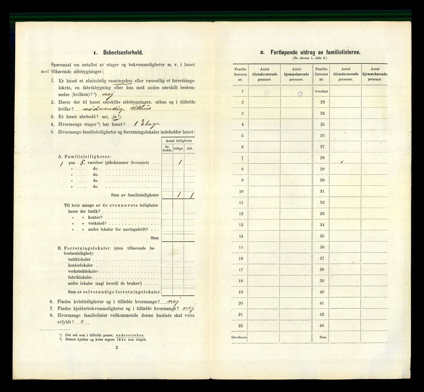 RA, 1910 census for Grimstad, 1910, p. 1341