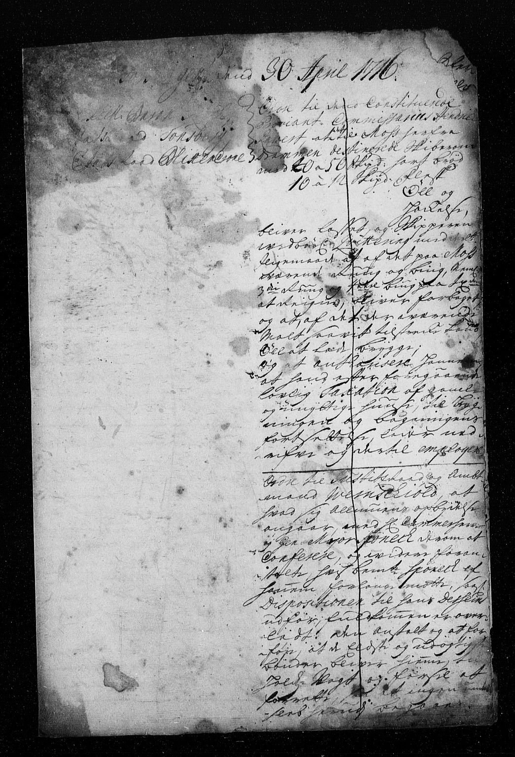 Stattholderembetet 1572-1771, AV/RA-EA-2870/Aa/L0007: Konsept til voteringsprotokoll, 1716-1717, p. 78