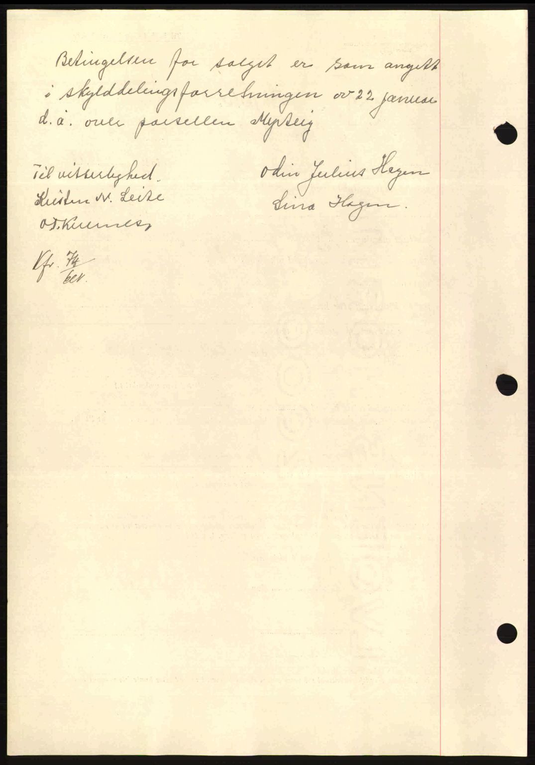 Nordmøre sorenskriveri, AV/SAT-A-4132/1/2/2Ca: Mortgage book no. A87, 1939-1940, Diary no: : 431/1940