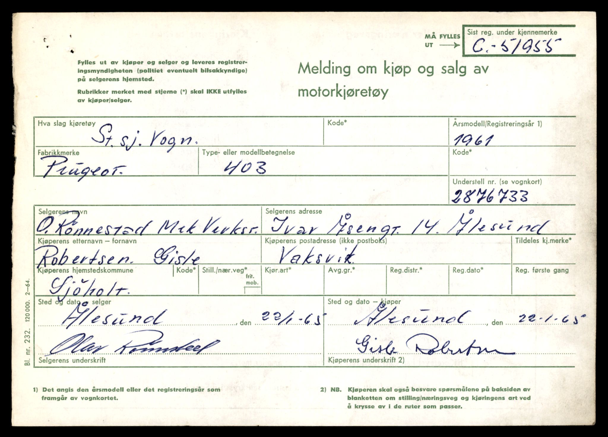 Møre og Romsdal vegkontor - Ålesund trafikkstasjon, AV/SAT-A-4099/F/Fe/L0019: Registreringskort for kjøretøy T 10228 - T 10350, 1927-1998, p. 131