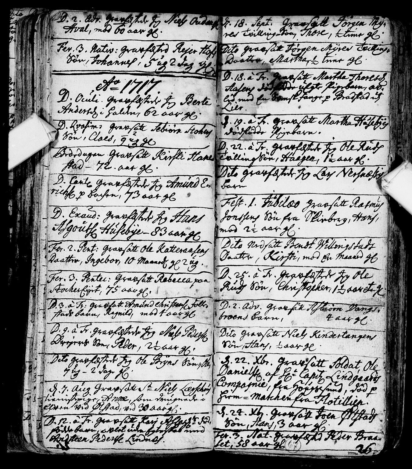 Røyken kirkebøker, SAKO/A-241/F/Fa/L0001: Parish register (official) no. 1, 1701-1730, p. 67