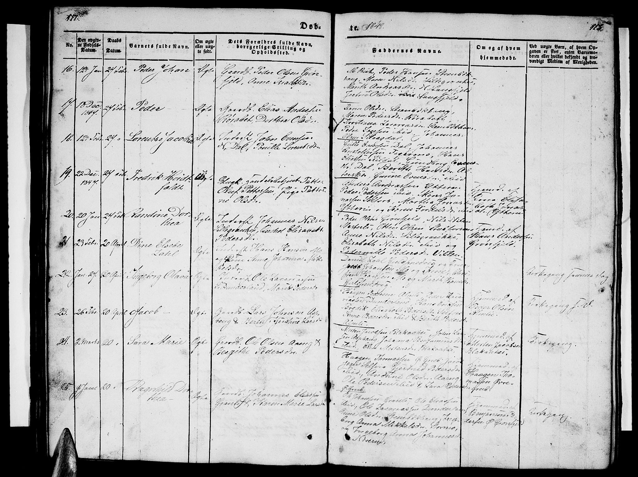 Ministerialprotokoller, klokkerbøker og fødselsregistre - Nordland, AV/SAT-A-1459/827/L0413: Parish register (copy) no. 827C02, 1842-1852, p. 117-118