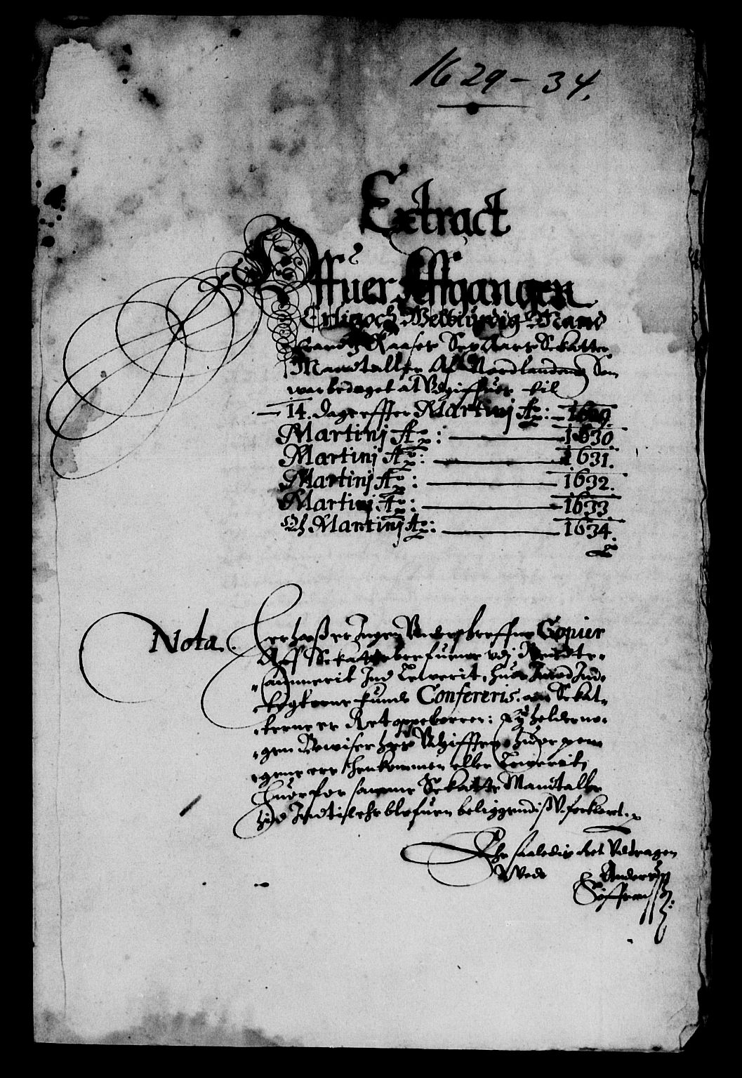Rentekammeret inntil 1814, Reviderte regnskaper, Lensregnskaper, AV/RA-EA-5023/R/Rb/Rbz/L0026: Nordlandenes len, 1629-1636