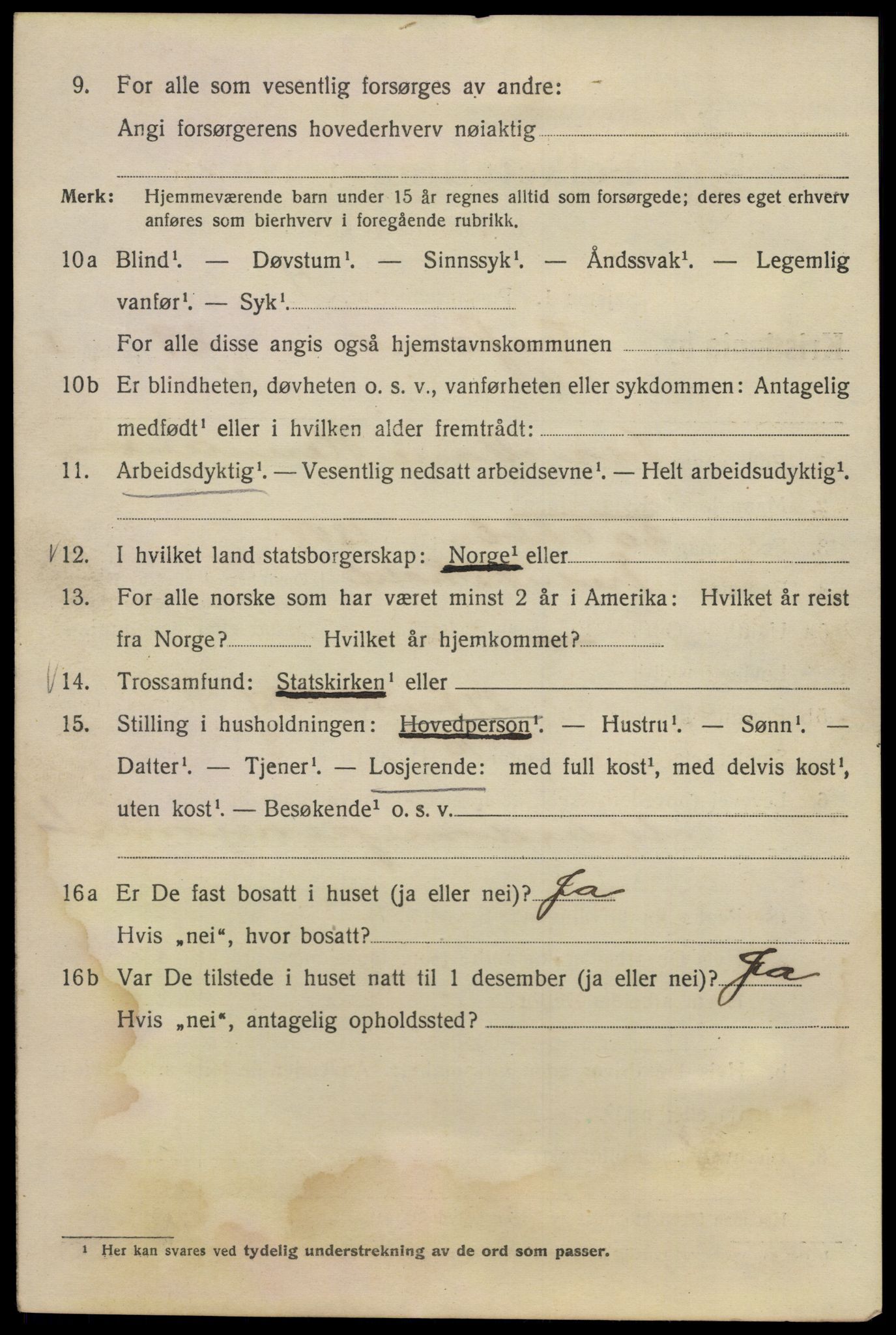 SAO, 1920 census for Kristiania, 1920, p. 251394