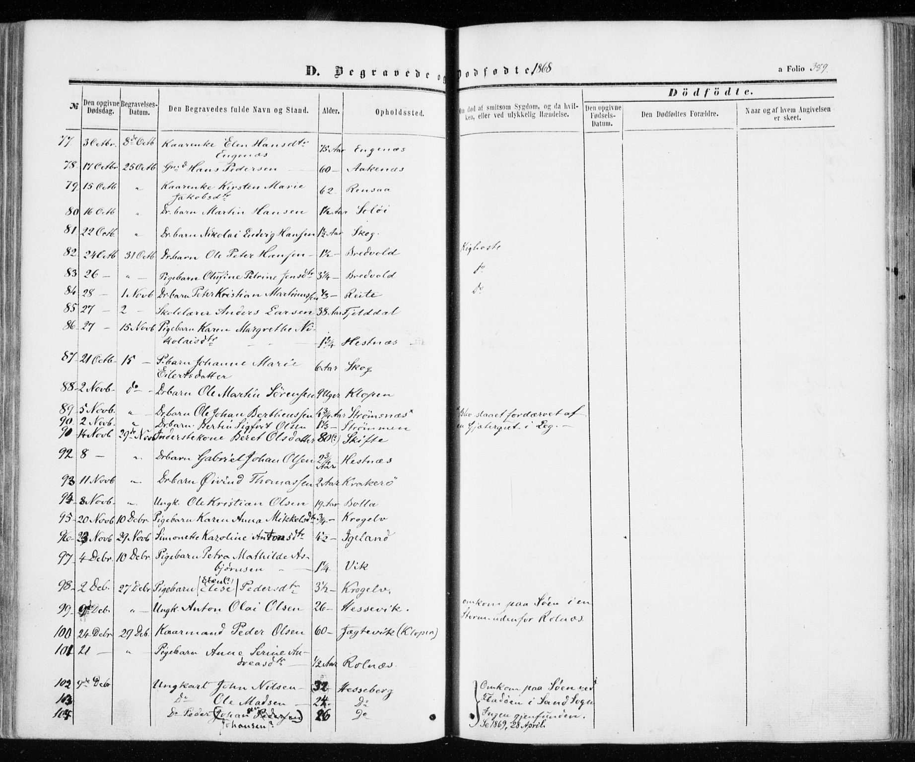 Ibestad sokneprestembete, AV/SATØ-S-0077/H/Ha/Haa/L0009kirke: Parish register (official) no. 9, 1859-1868, p. 389