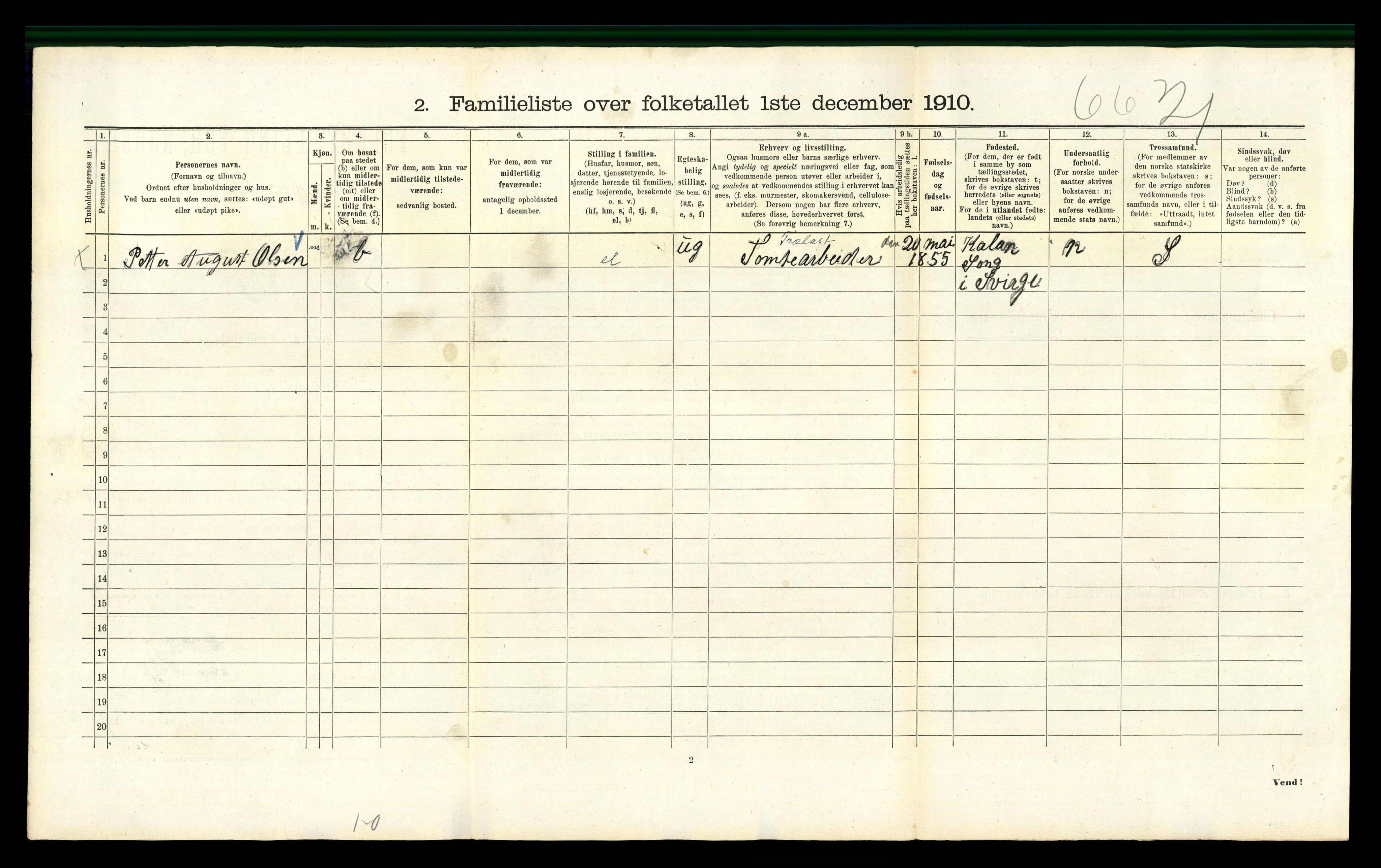 RA, 1910 census for Kristiania, 1910, p. 5792