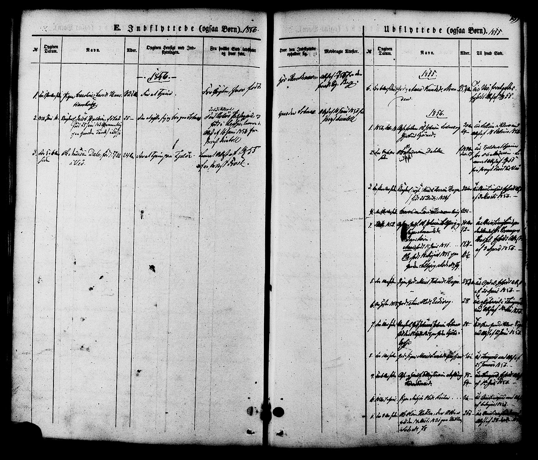 Ministerialprotokoller, klokkerbøker og fødselsregistre - Møre og Romsdal, SAT/A-1454/551/L0625: Parish register (official) no. 551A05, 1846-1879, p. 299