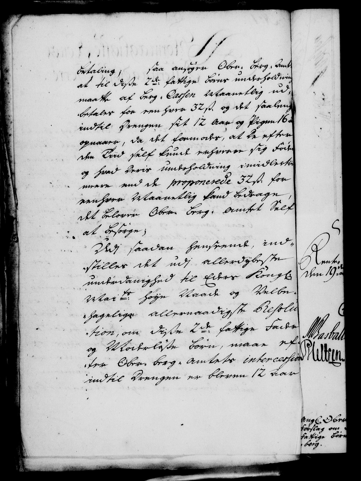 Rentekammeret, Kammerkanselliet, RA/EA-3111/G/Gf/Gfa/L0026: Norsk relasjons- og resolusjonsprotokoll (merket RK 52.26), 1743, p. 31