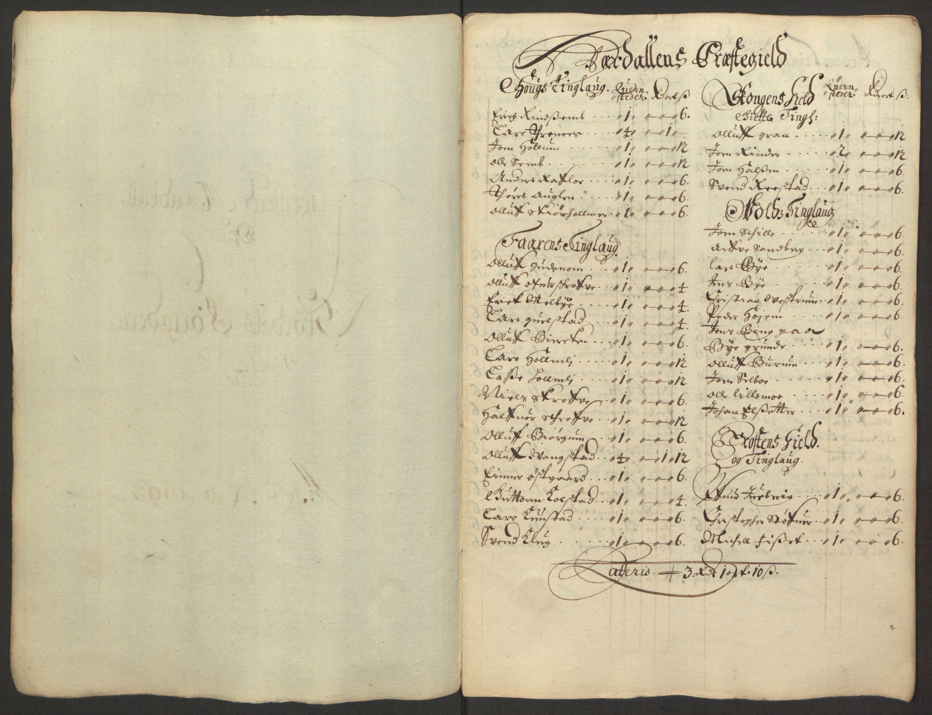 Rentekammeret inntil 1814, Reviderte regnskaper, Fogderegnskap, RA/EA-4092/R62/L4186: Fogderegnskap Stjørdal og Verdal, 1693-1694, p. 28