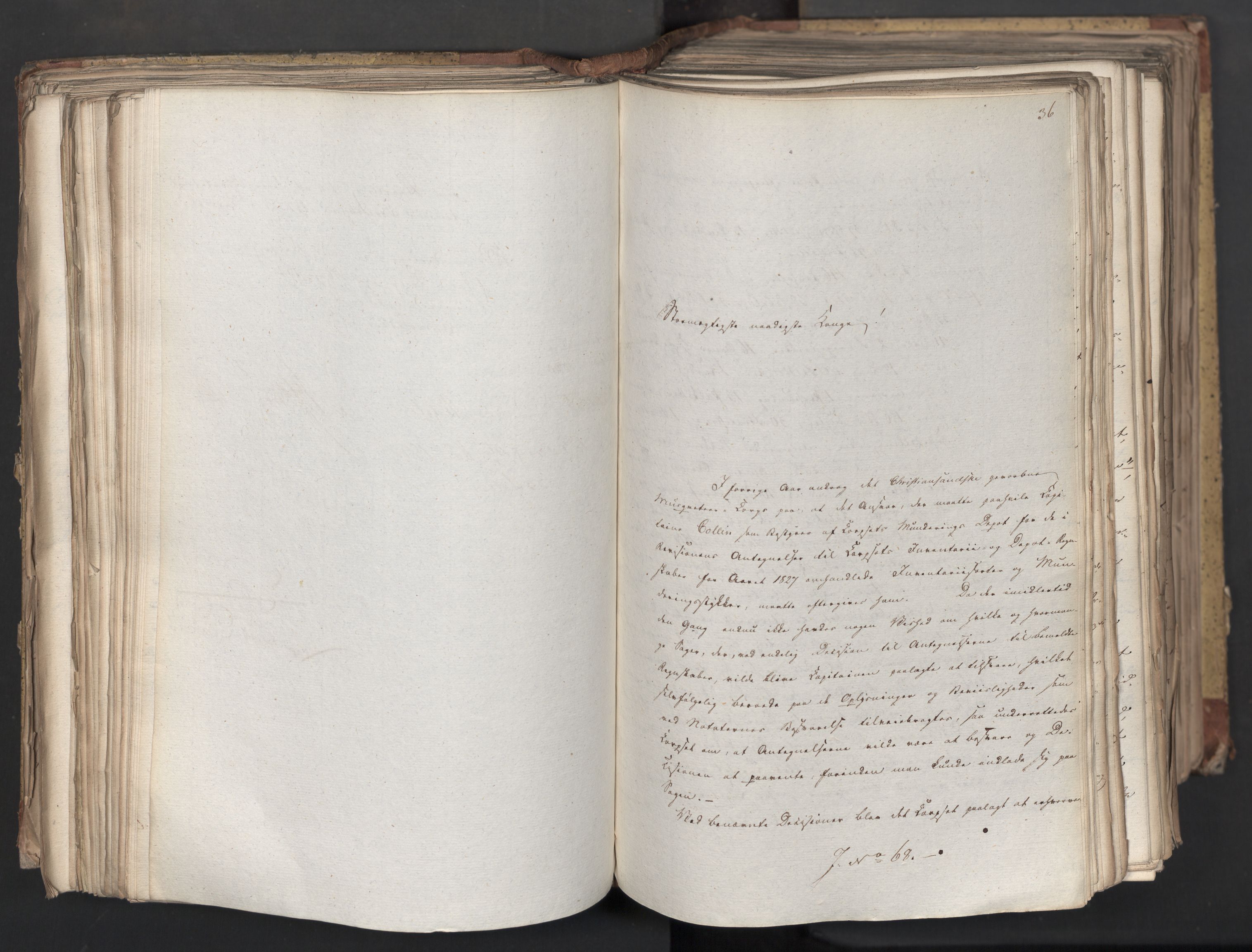 Statsrådsavdelingen i Stockholm, AV/RA-S-1003/D/Da/L0065: Regjeringsinnstillinger nr. 1-239, 1830, p. 235