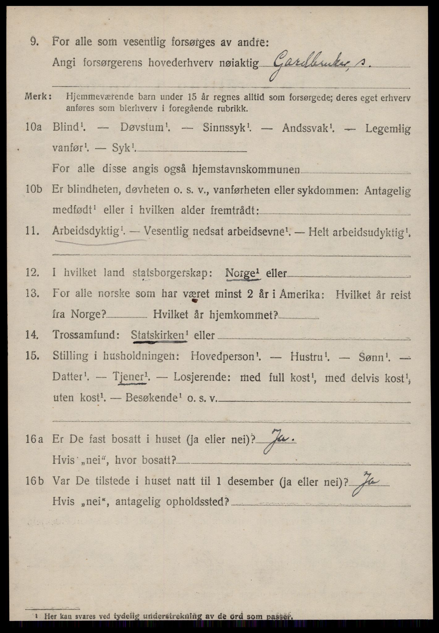 SAT, 1920 census for Gjemnes, 1920, p. 1213