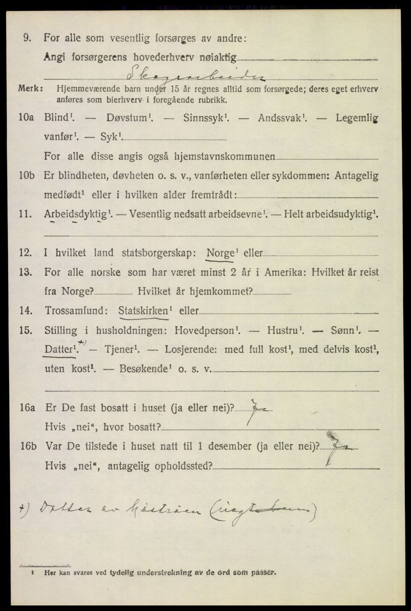 SAH, 1920 census for Stor-Elvdal, 1920, p. 2685