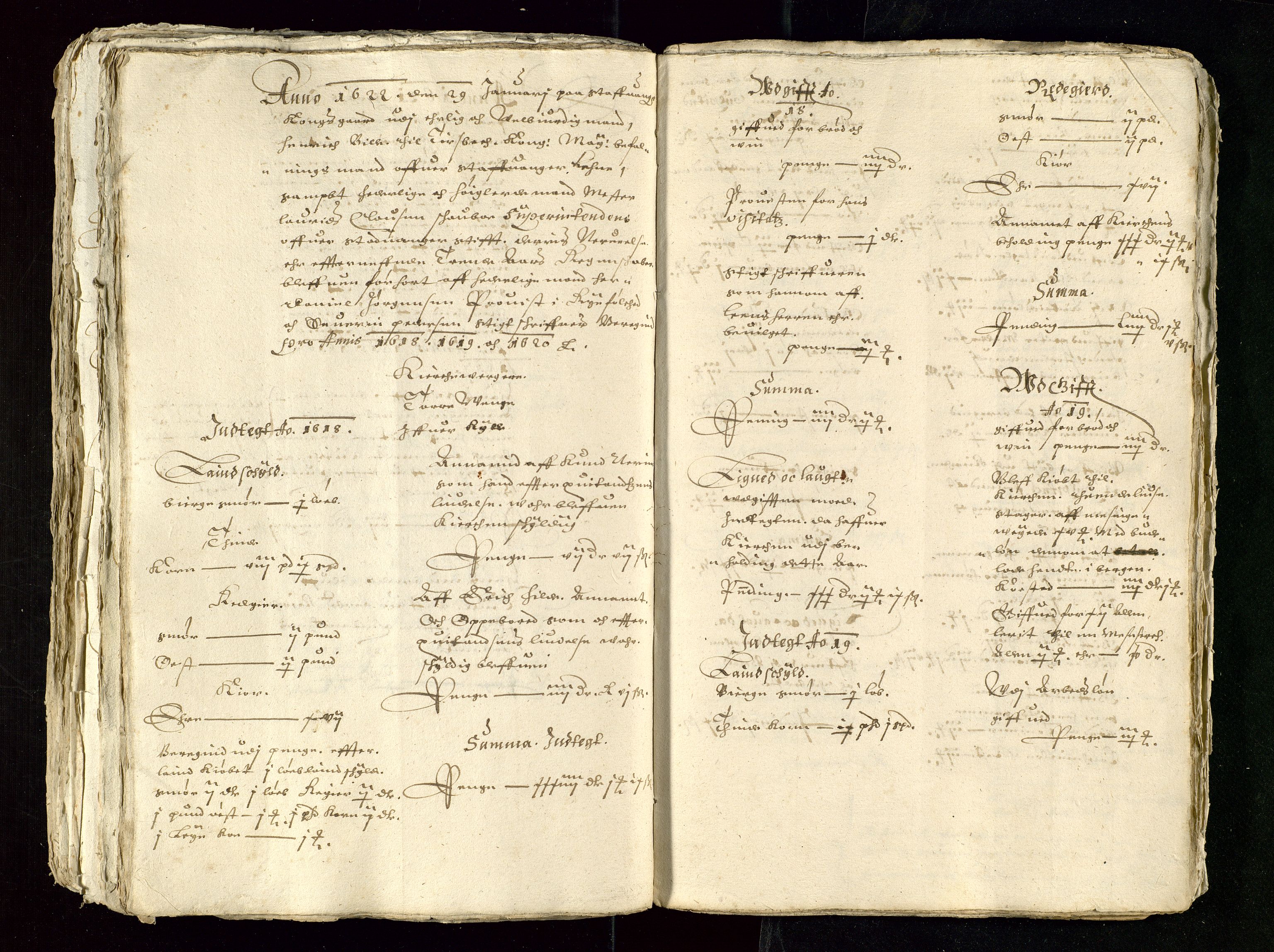 Stavanger len, AV/SAST-A-101870/Ob/L0018: Kirkeregnskaper, 1613-1632, p. 110