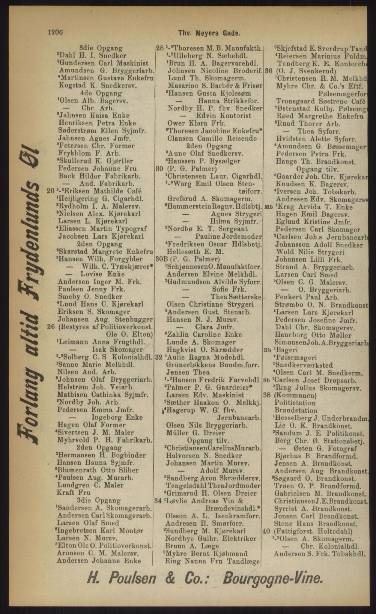 Kristiania/Oslo adressebok, PUBL/-, 1903, p. 1206