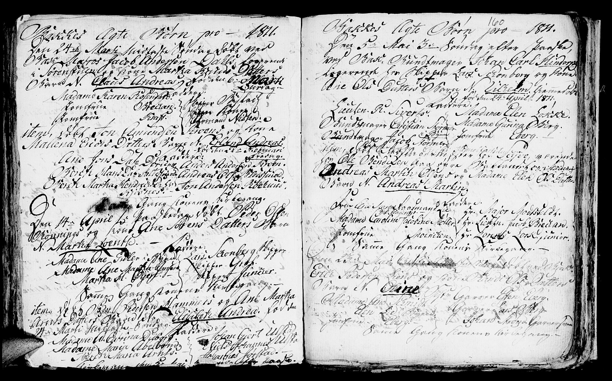 Ministerialprotokoller, klokkerbøker og fødselsregistre - Sør-Trøndelag, SAT/A-1456/604/L0218: Parish register (copy) no. 604C01, 1754-1819, p. 160