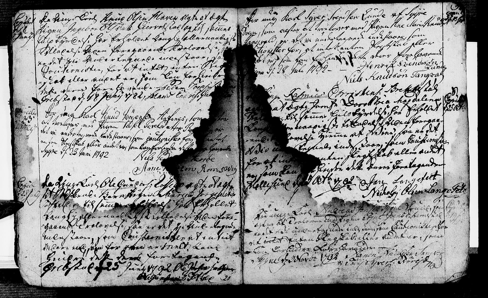 Søgne sokneprestkontor, SAK/1111-0037/F/Fa/Fab/L0007: Parish register (official) no. A 7, 1791-1851, p. 5