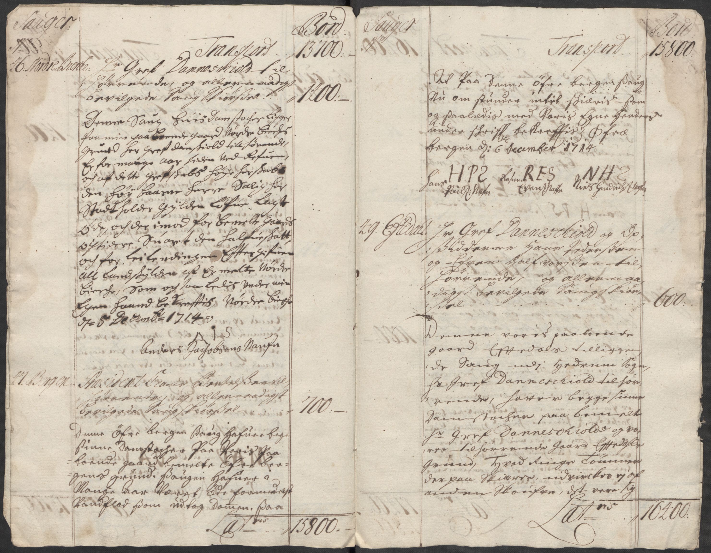 Rentekammeret inntil 1814, Reviderte regnskaper, Fogderegnskap, RA/EA-4092/R33/L1986: Fogderegnskap Larvik grevskap, 1714-1715, p. 158