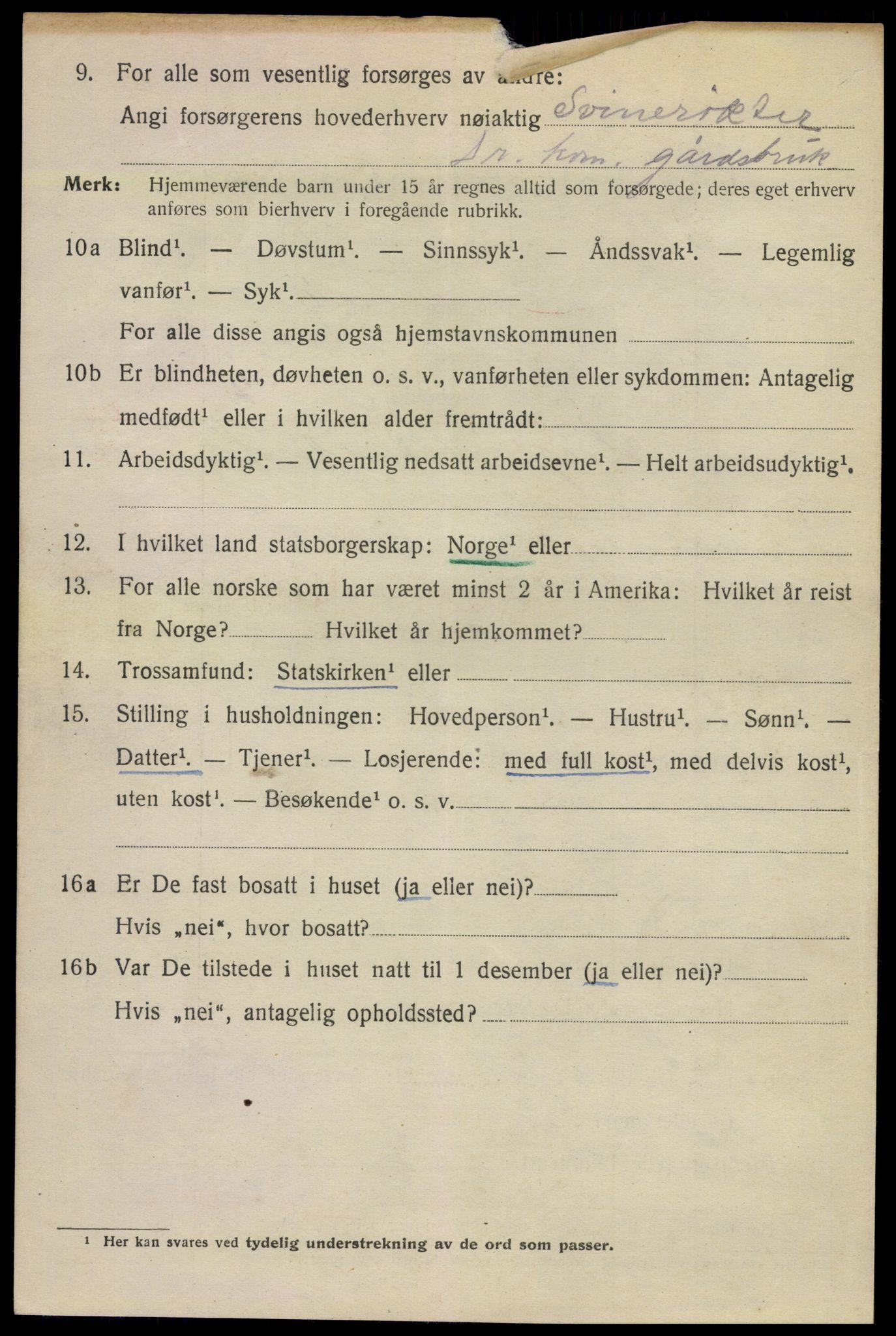 SAKO, 1920 census for Drammen, 1920, p. 24474