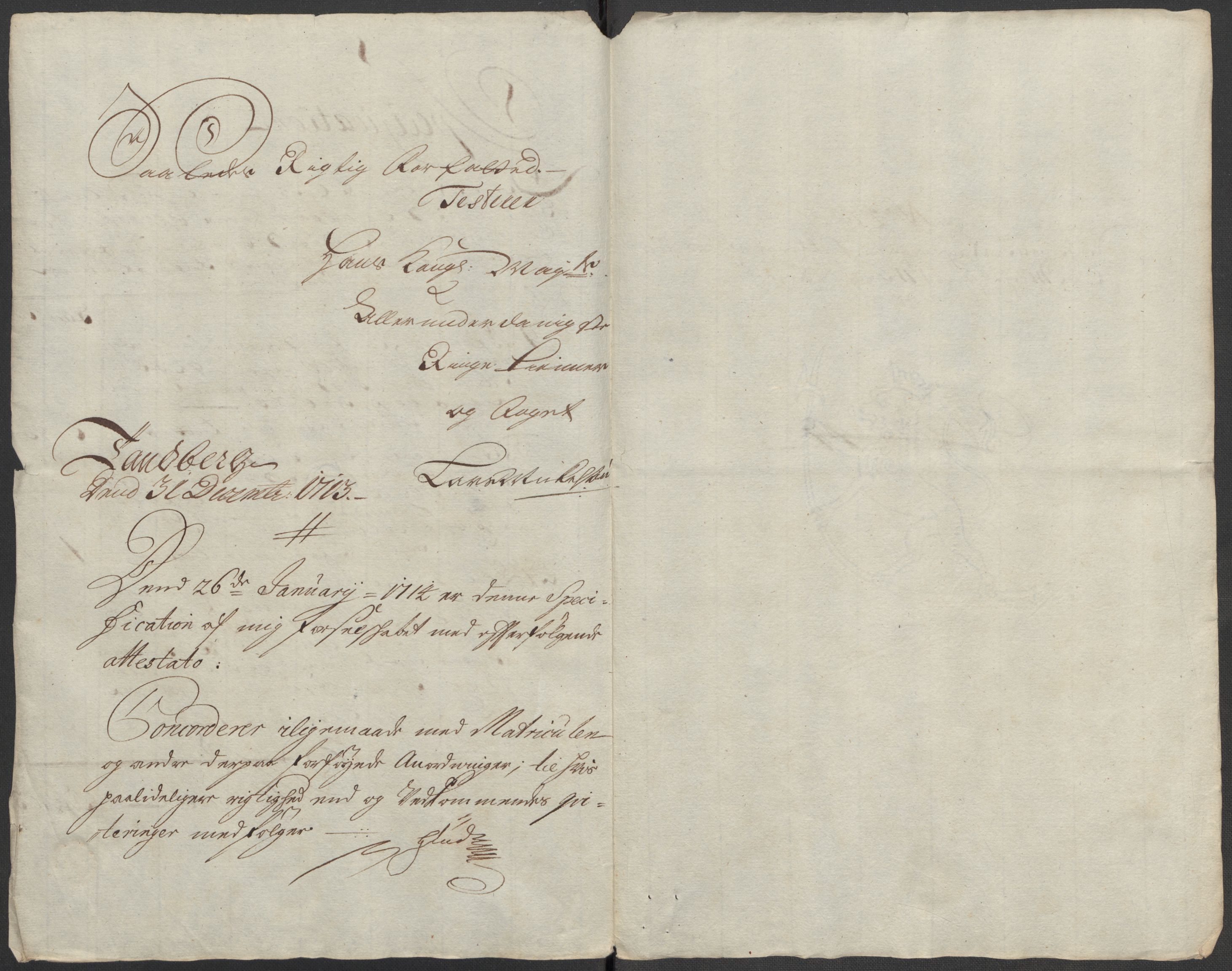 Rentekammeret inntil 1814, Reviderte regnskaper, Fogderegnskap, RA/EA-4092/R23/L1471: Fogderegnskap Ringerike og Hallingdal, 1713-1714, p. 318