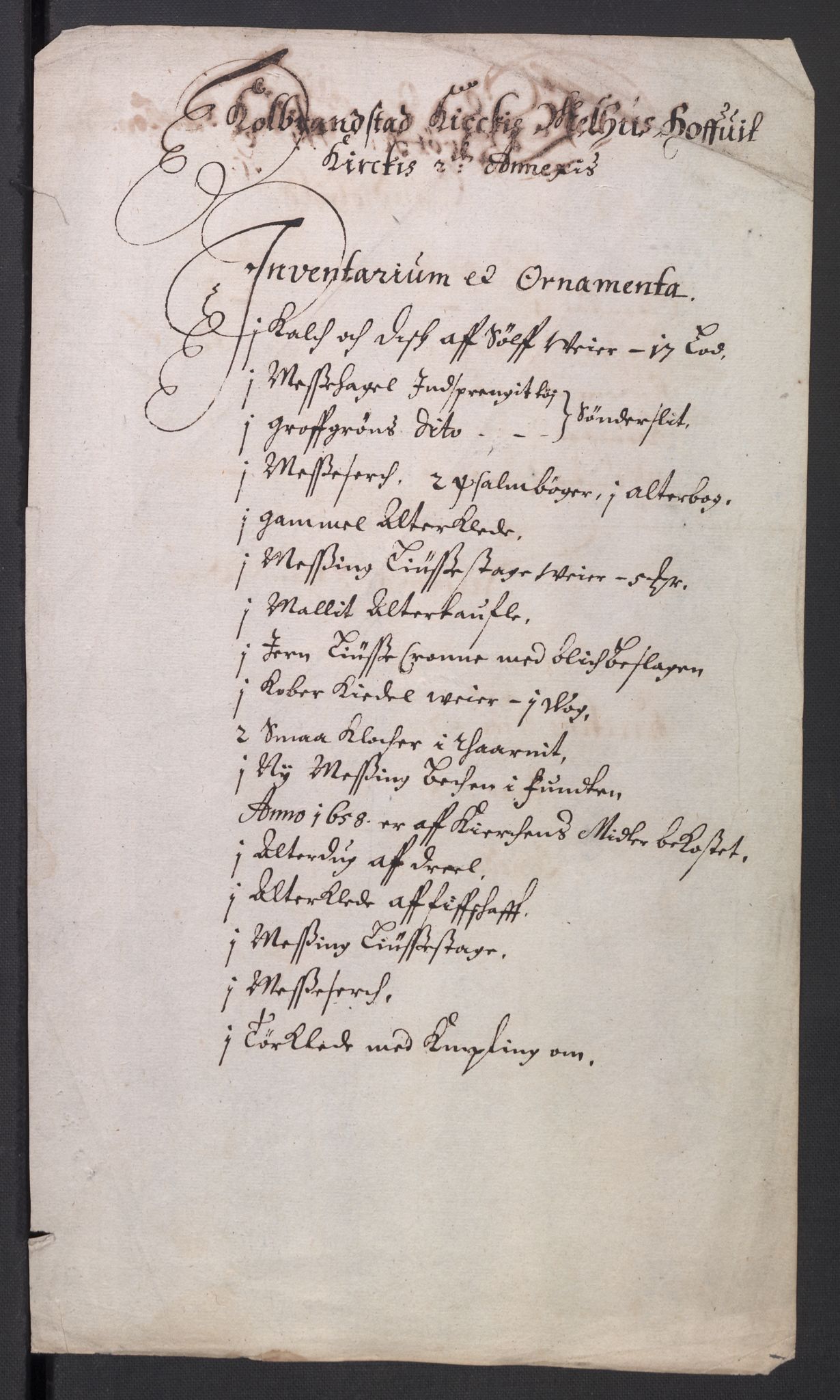 Rentekammeret inntil 1814, Reviderte regnskaper, Kirkeregnskap, AV/RA-EA-4067/Rf/L0121: Kirkeregnskap, 1656-1679, p. 187