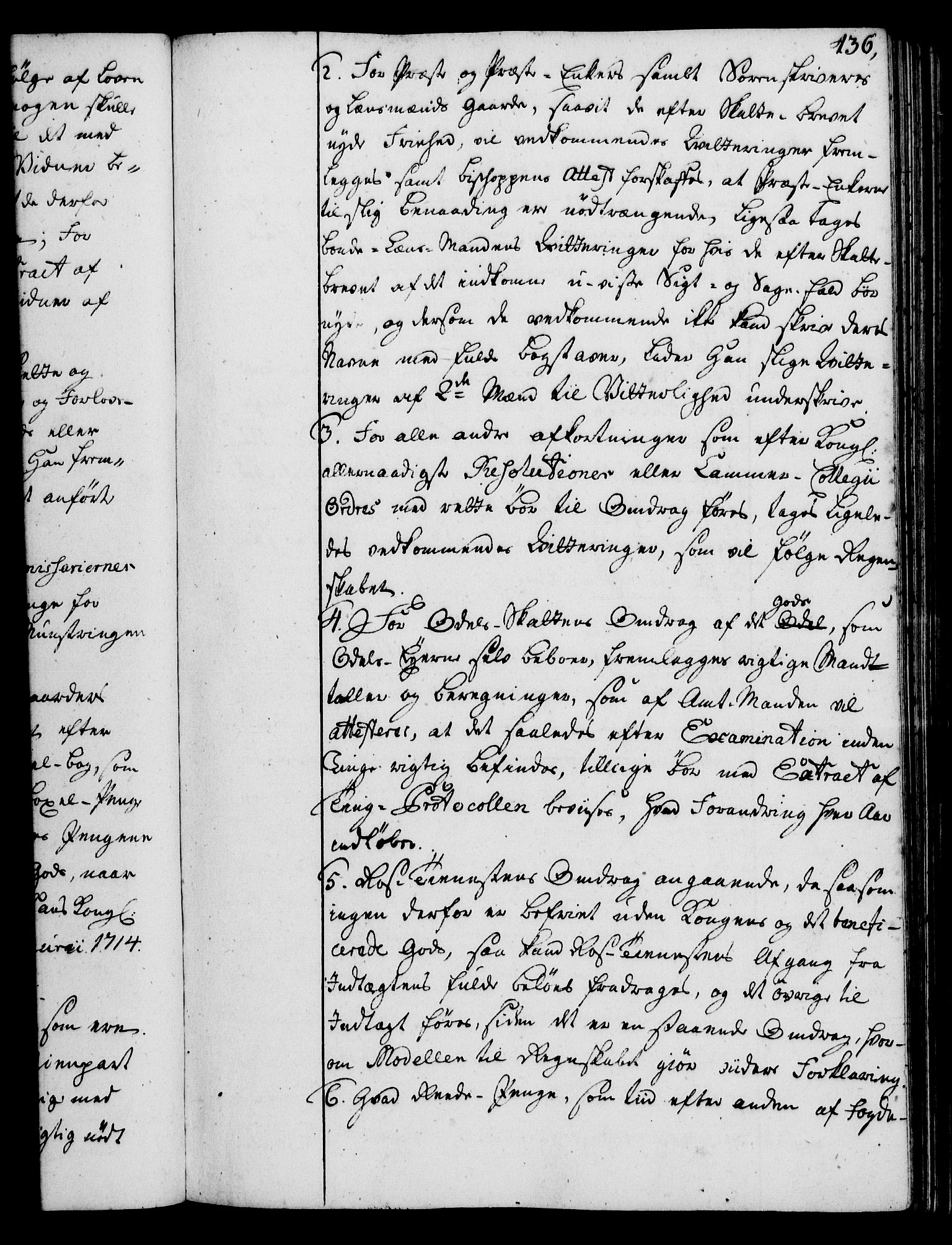 Rentekammeret, Kammerkanselliet, RA/EA-3111/G/Gg/Ggi/L0002: Norsk instruksjonsprotokoll med register (merket RK 53.35), 1729-1751, p. 436