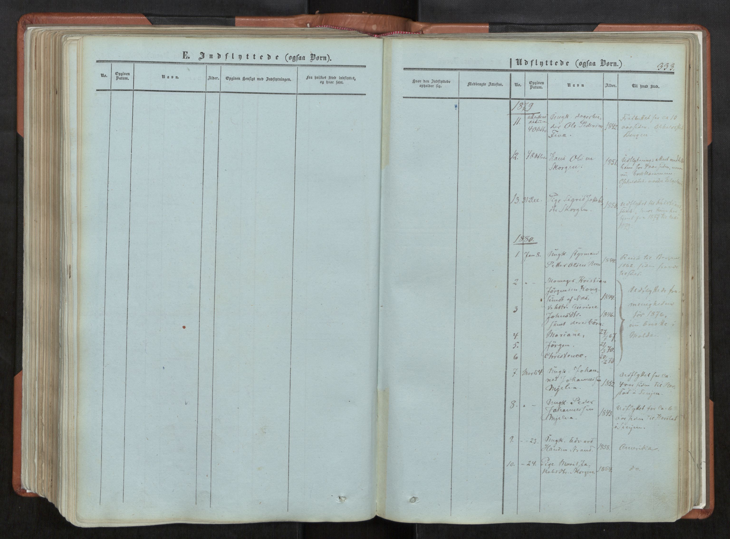 Ministerialprotokoller, klokkerbøker og fødselsregistre - Møre og Romsdal, AV/SAT-A-1454/544/L0572: Parish register (official) no. 544A05, 1854-1886, p. 333